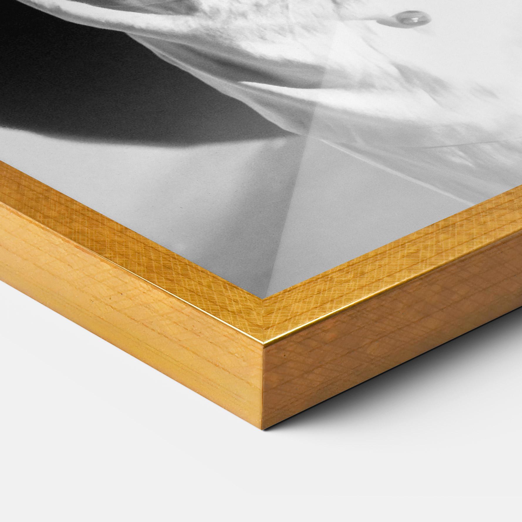 Plakat w Ramie Woman Black Wall mockup 3