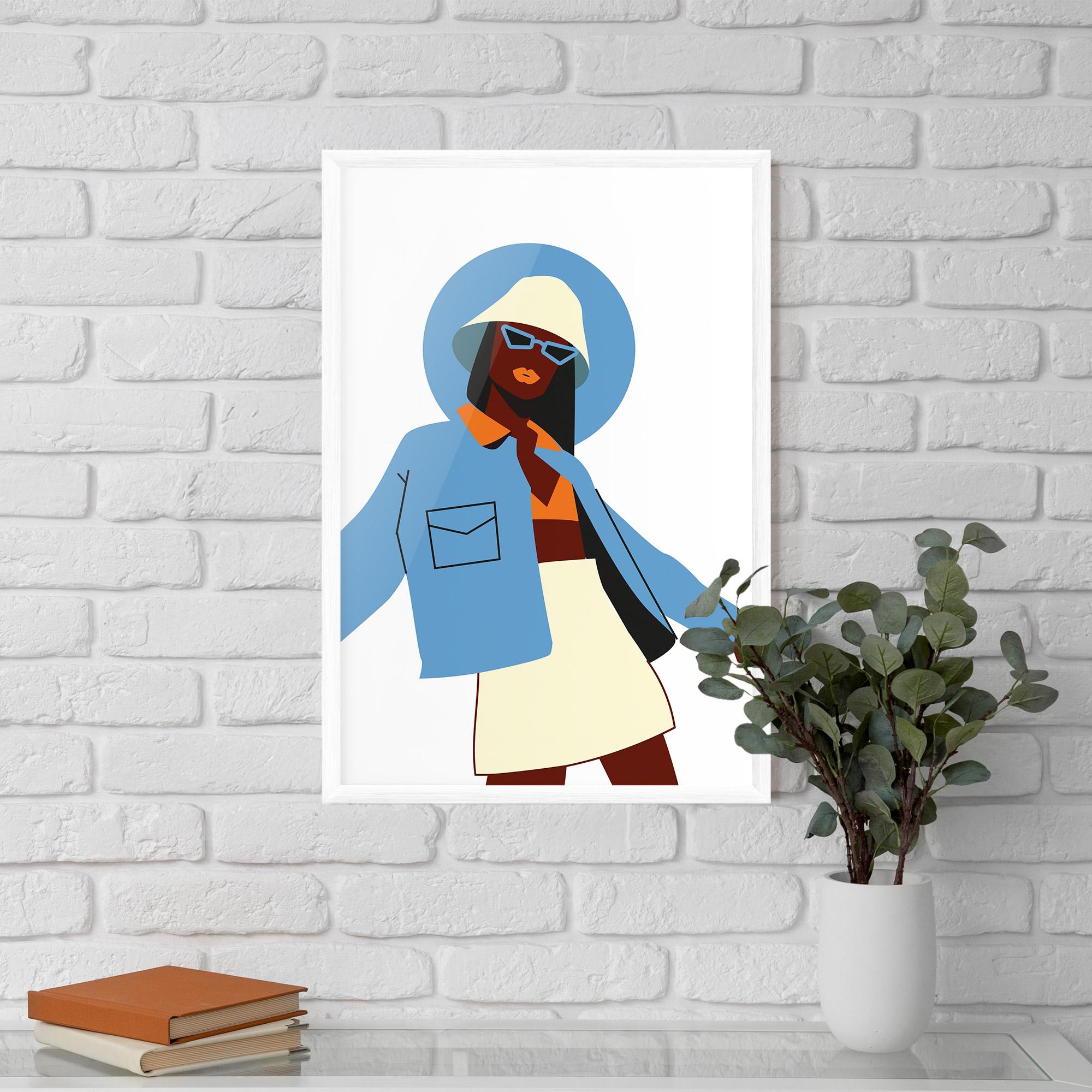 Plakat w Ramie Modern Fashion Set_3 mockup 5