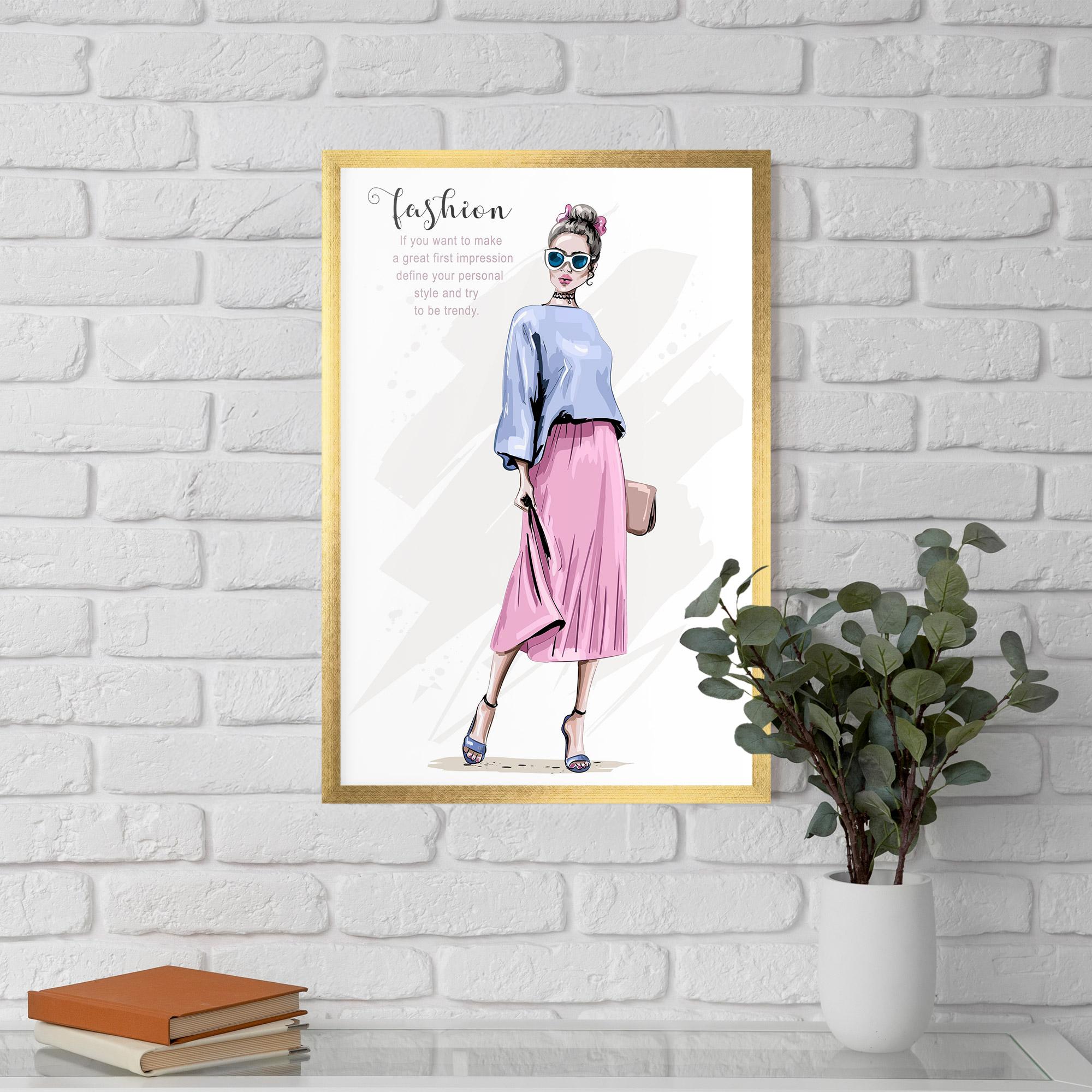 Plakat w Ramie Great Impression mockup 5