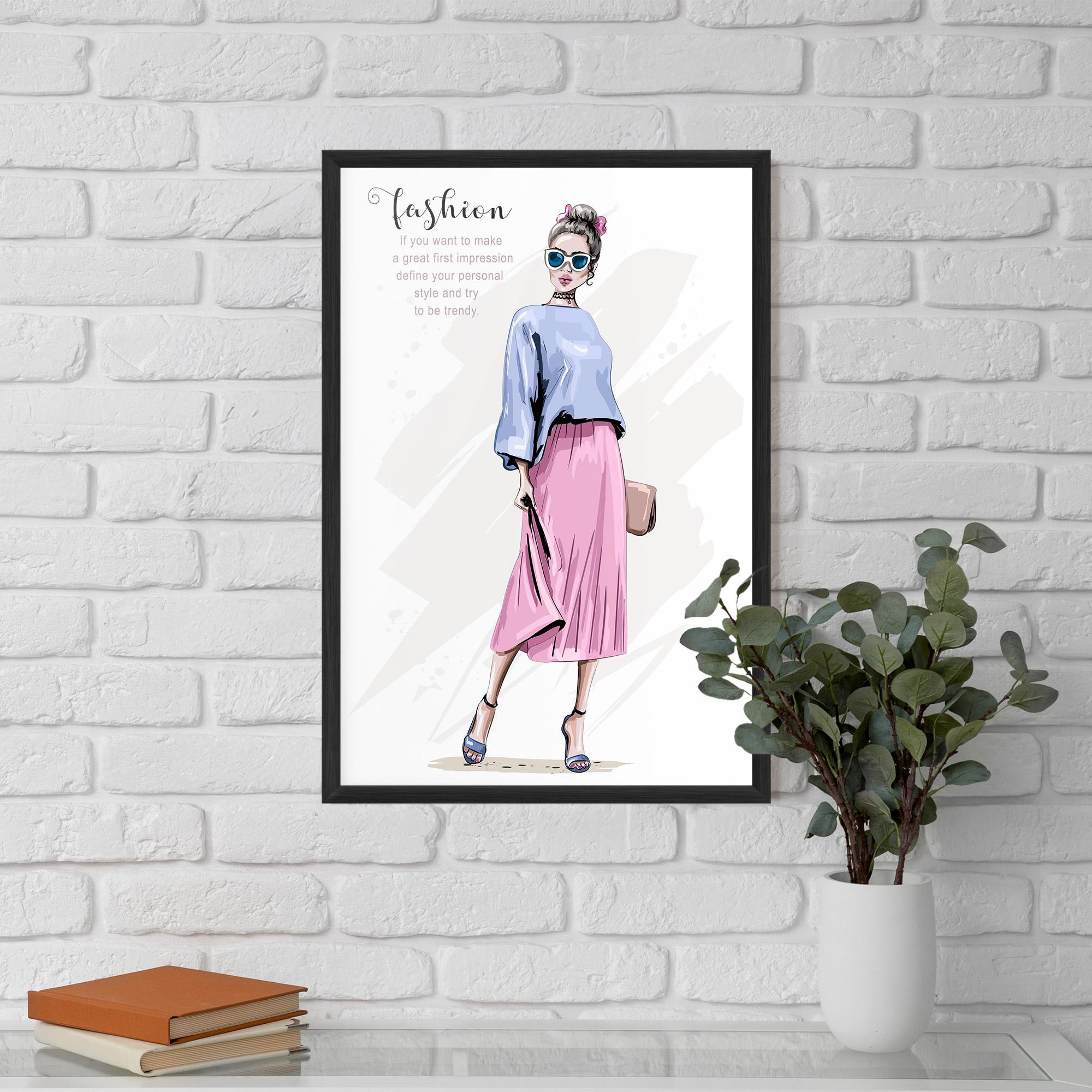 Plakat w Ramie Great Impression mockup 5