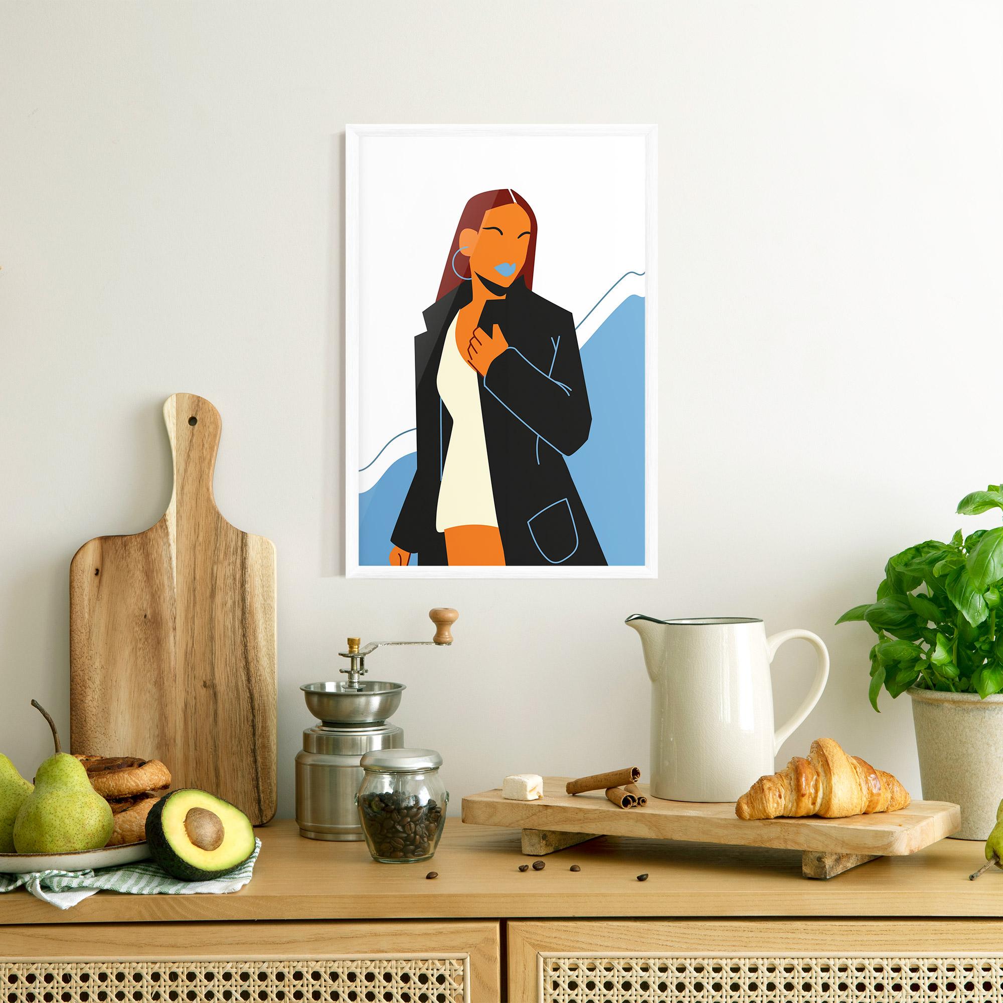 Plakat w Ramie Modern Fashion Set_2 mockup 8