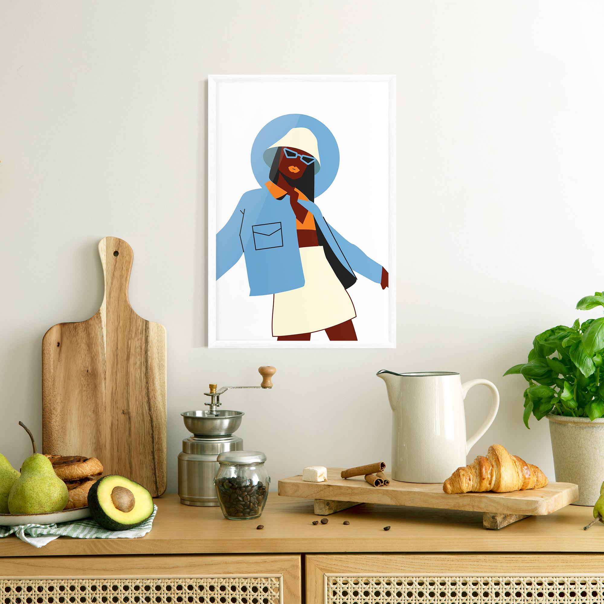 Plakat w Ramie Modern Fashion Set_3 mockup 8