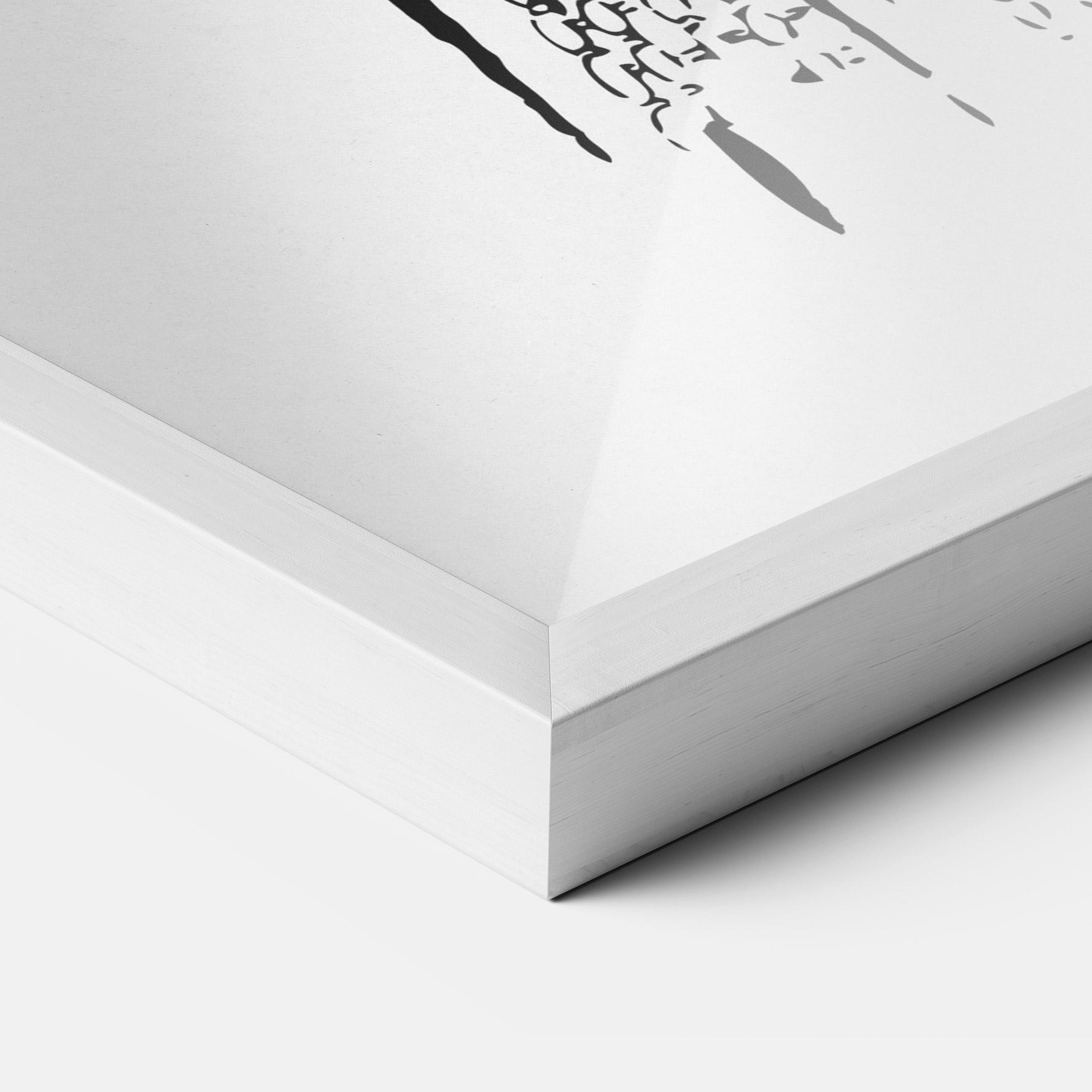 Plakat w Ramie Vintage Woman Line mockup 3