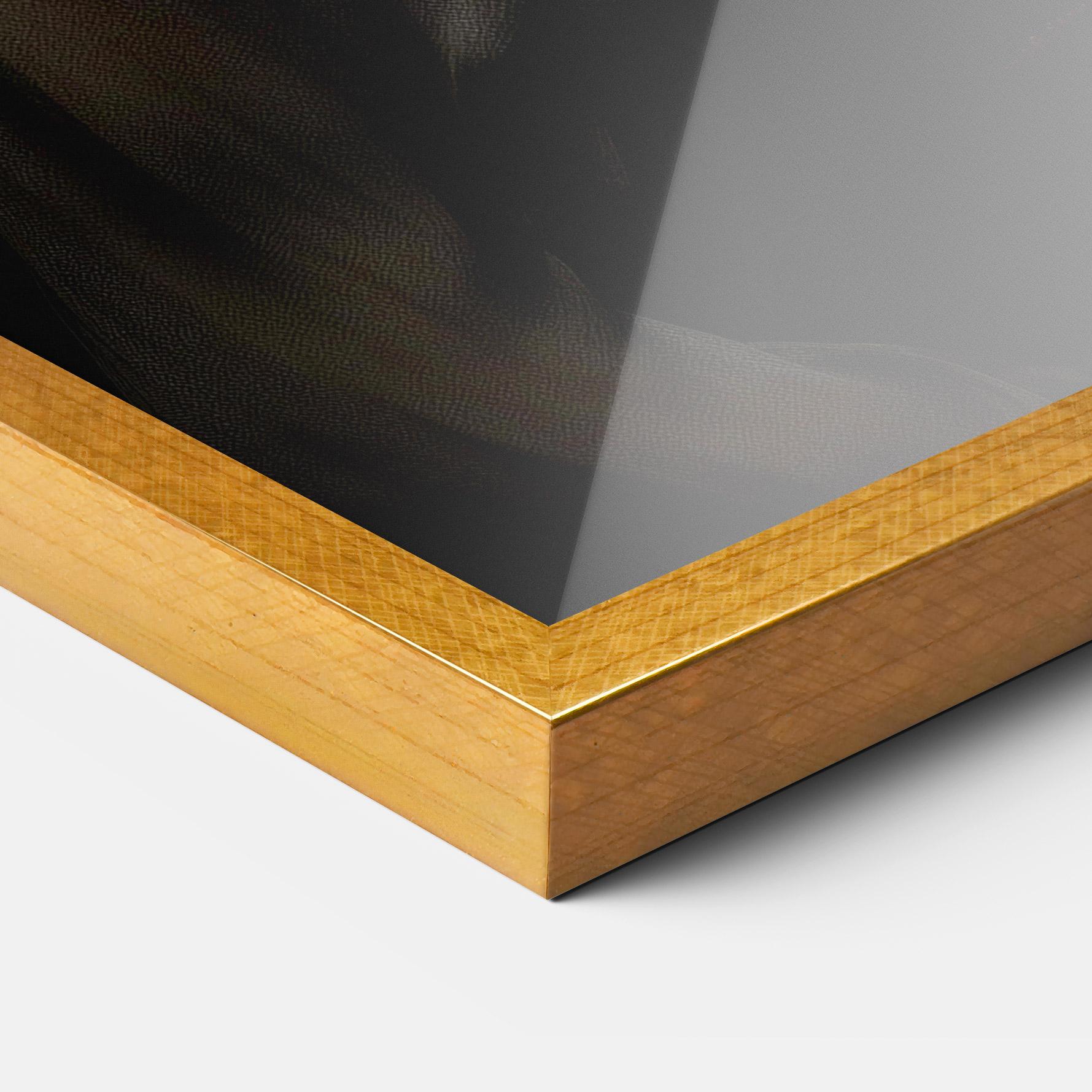 Plakat w Ramie Black Vintage Dress mockup 3