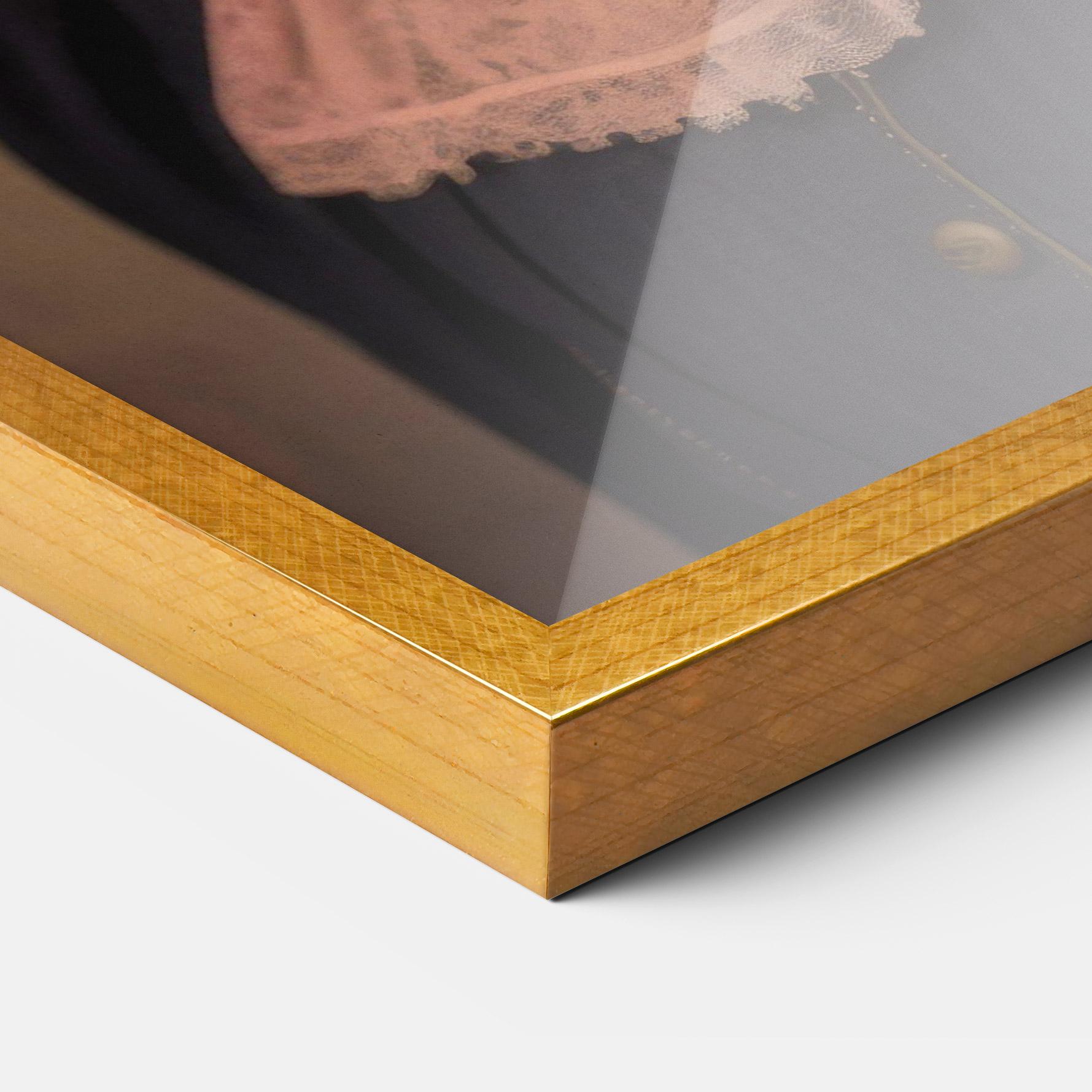 Plakat w Ramie Dark Blue Dress mockup 3