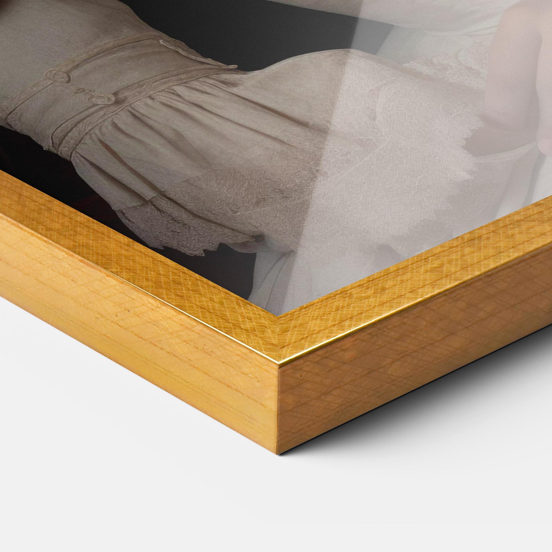 Plakat w Ramie Pretty Vintage Dress mockup 3