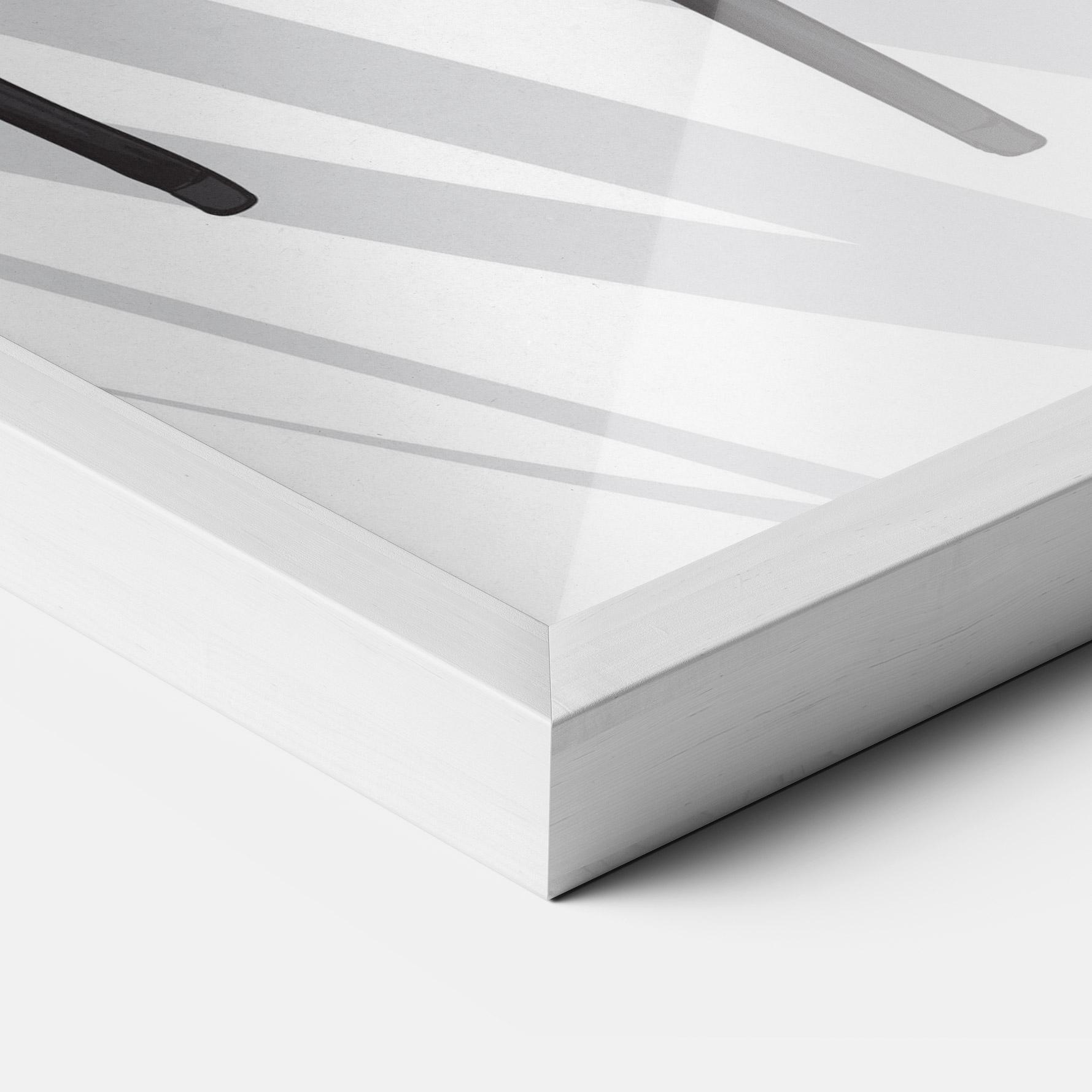 Plakat w Ramie Black Woman Shoes mockup 3