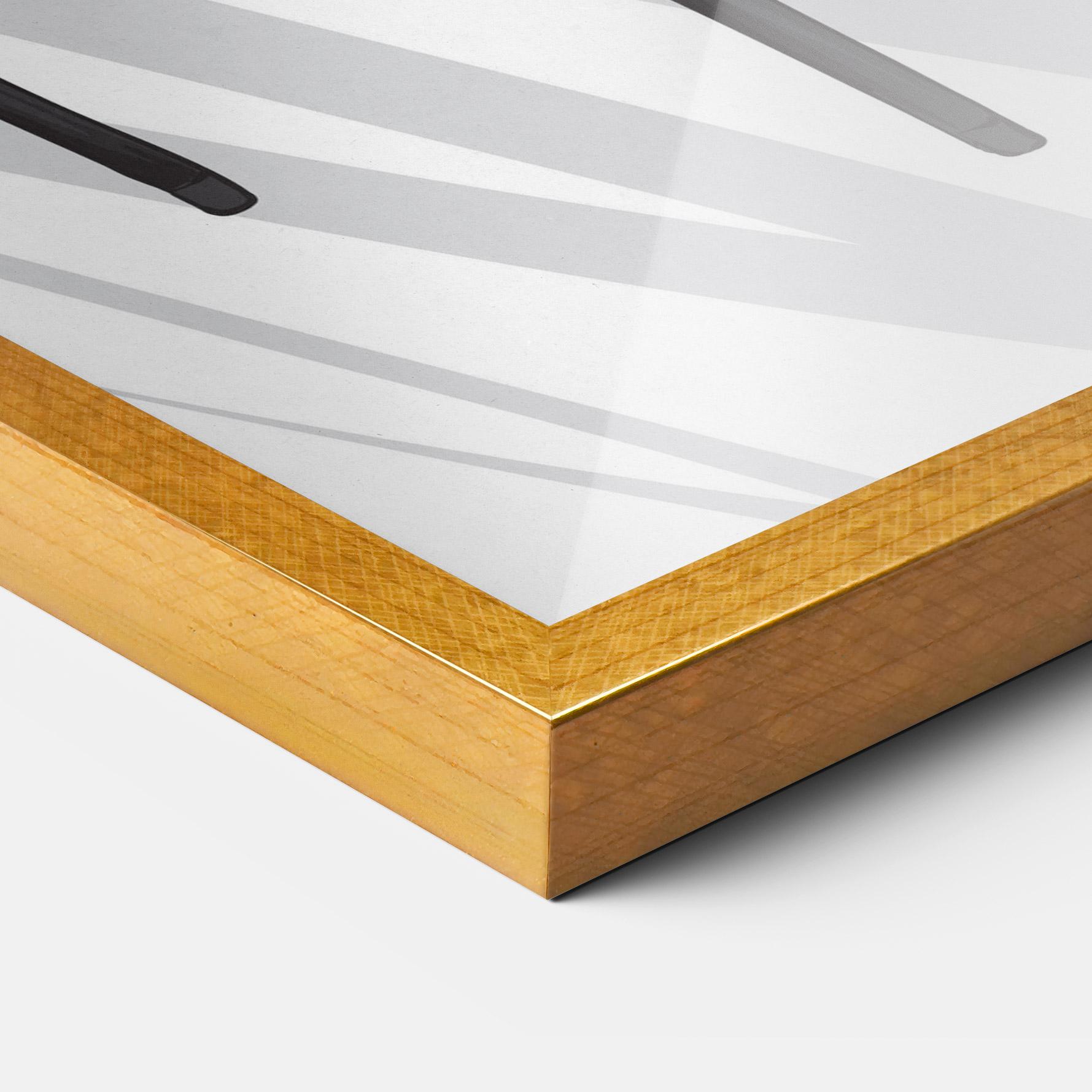 Plakat w Ramie Black Woman Shoes mockup 3