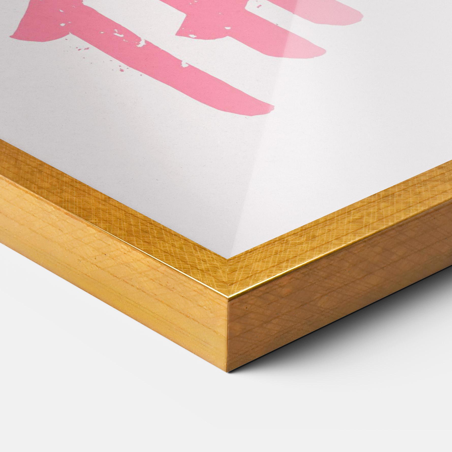 Plakat w Ramie Girl Things mockup 3