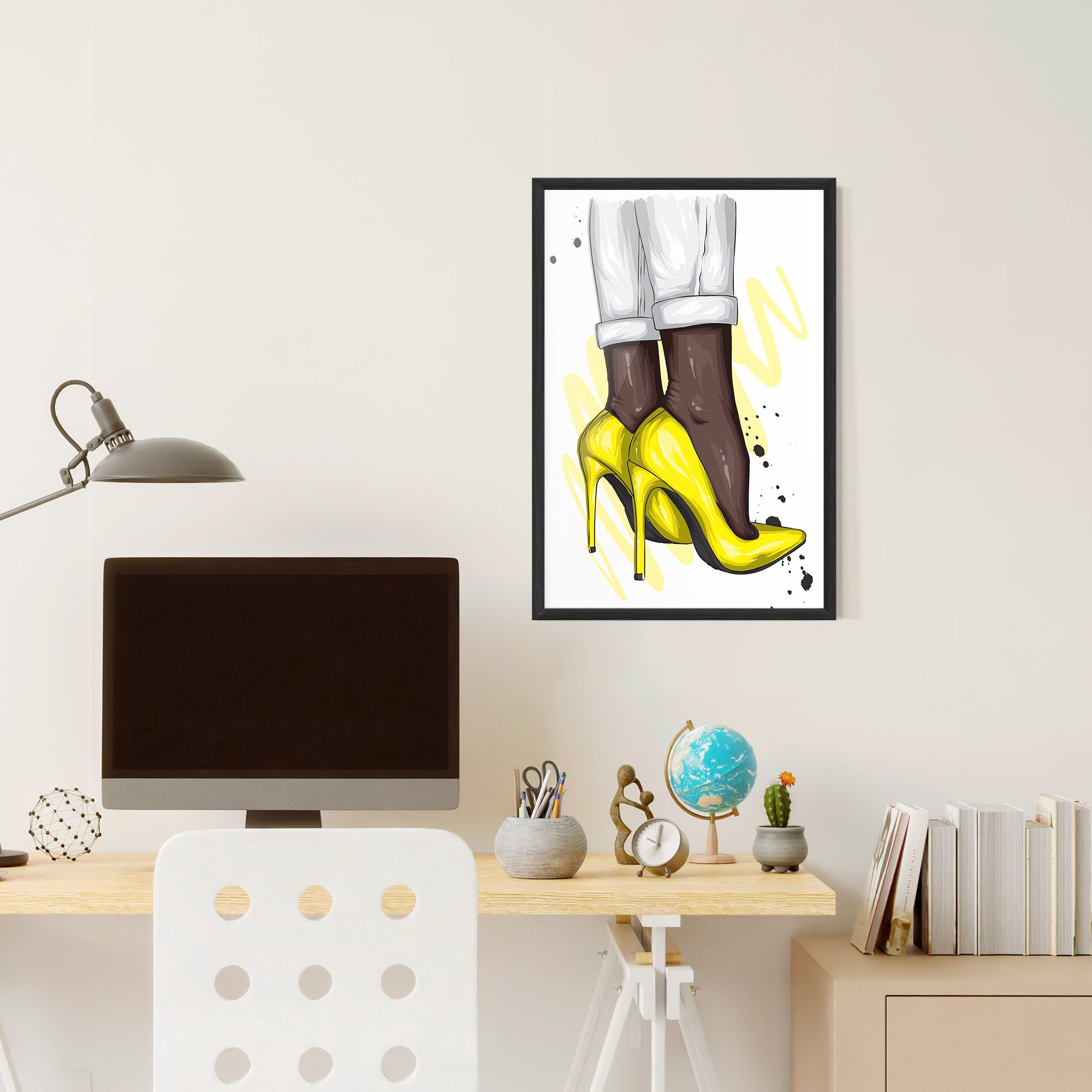 Yellow Shoes mockup 6