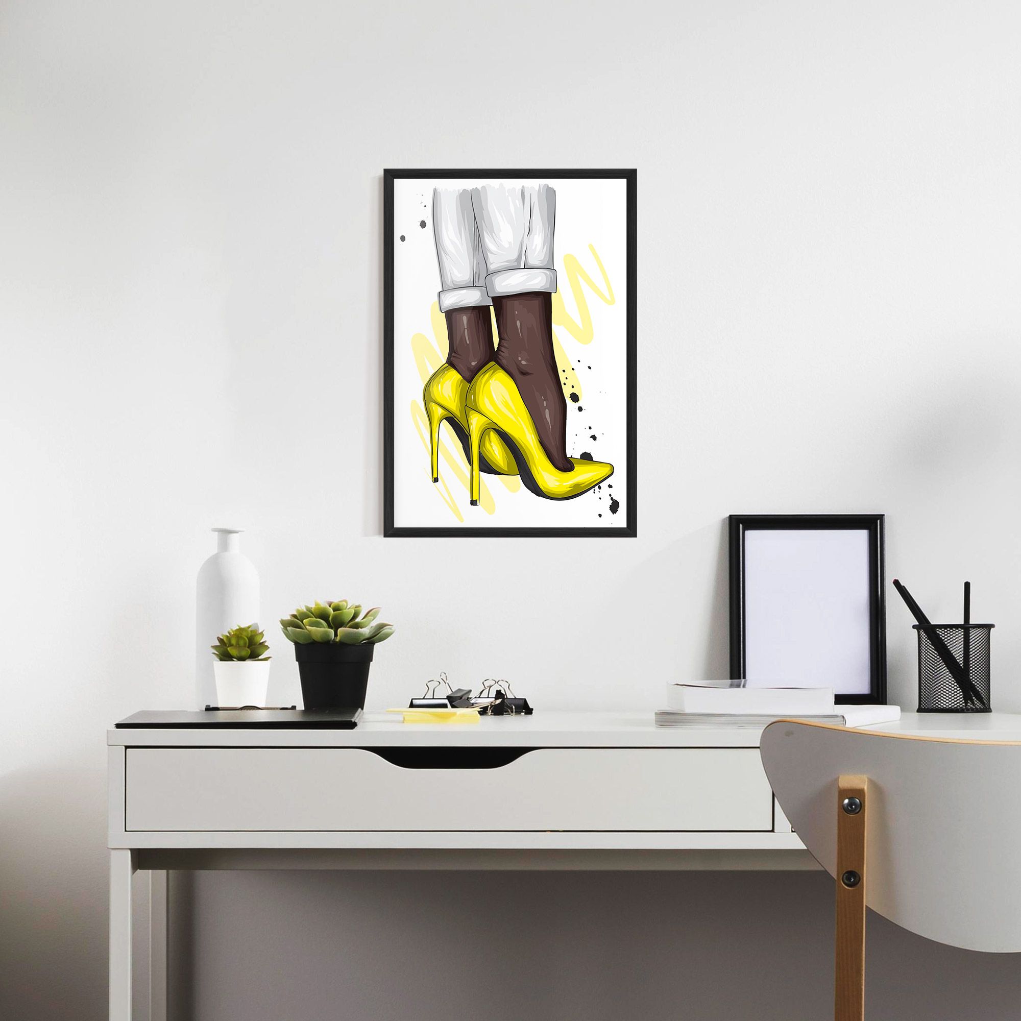 Yellow Shoes mockup 7