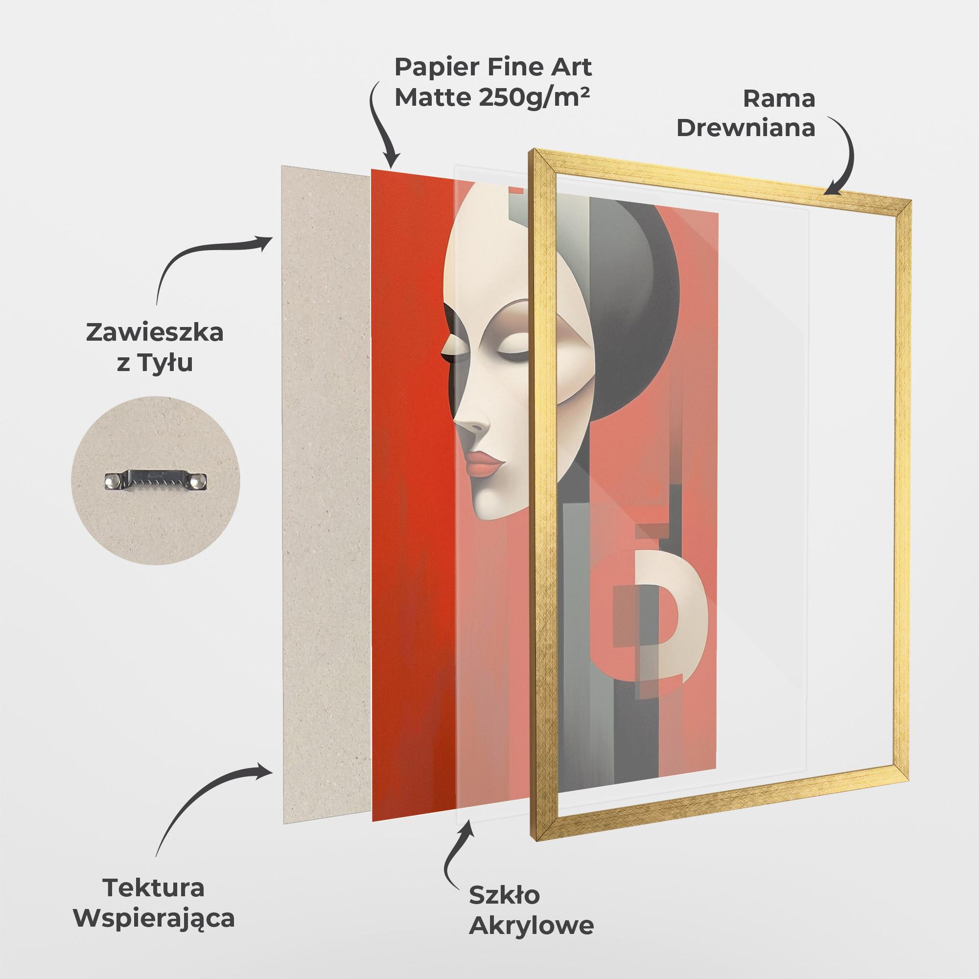 Plakat w Ramie Art Russian Revolution mockup 1