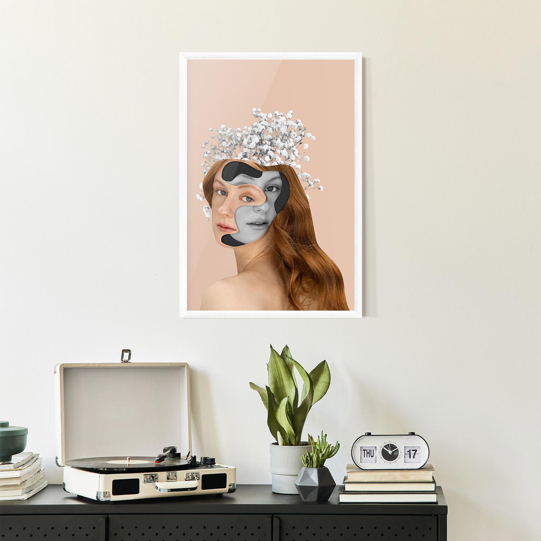 Plakat w Ramie Abstract Combination mockup 2