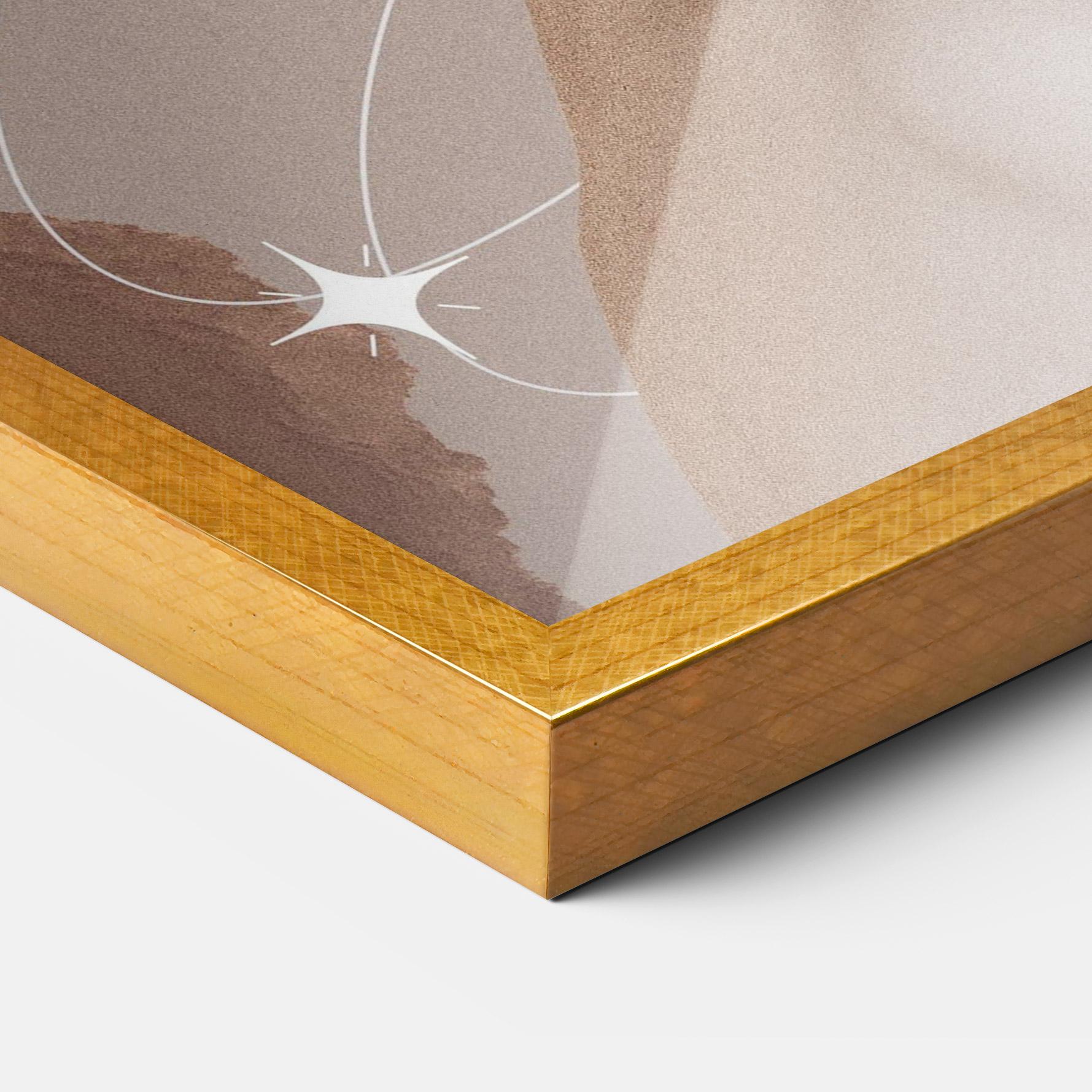 Plakat w Ramie Galaxy Hair mockup 3