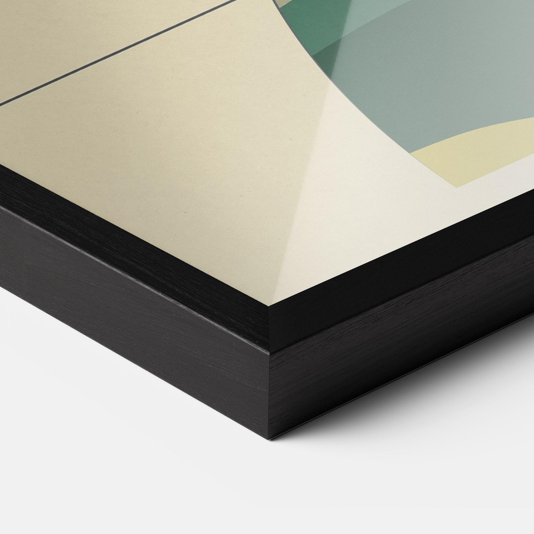 Plakat w Ramie Green Nature Woman mockup 3