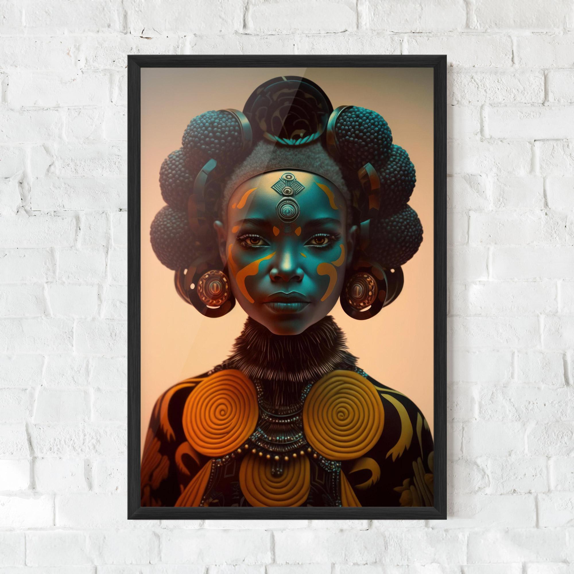 Plakat w Ramie Extravagant Clothing mockup 0