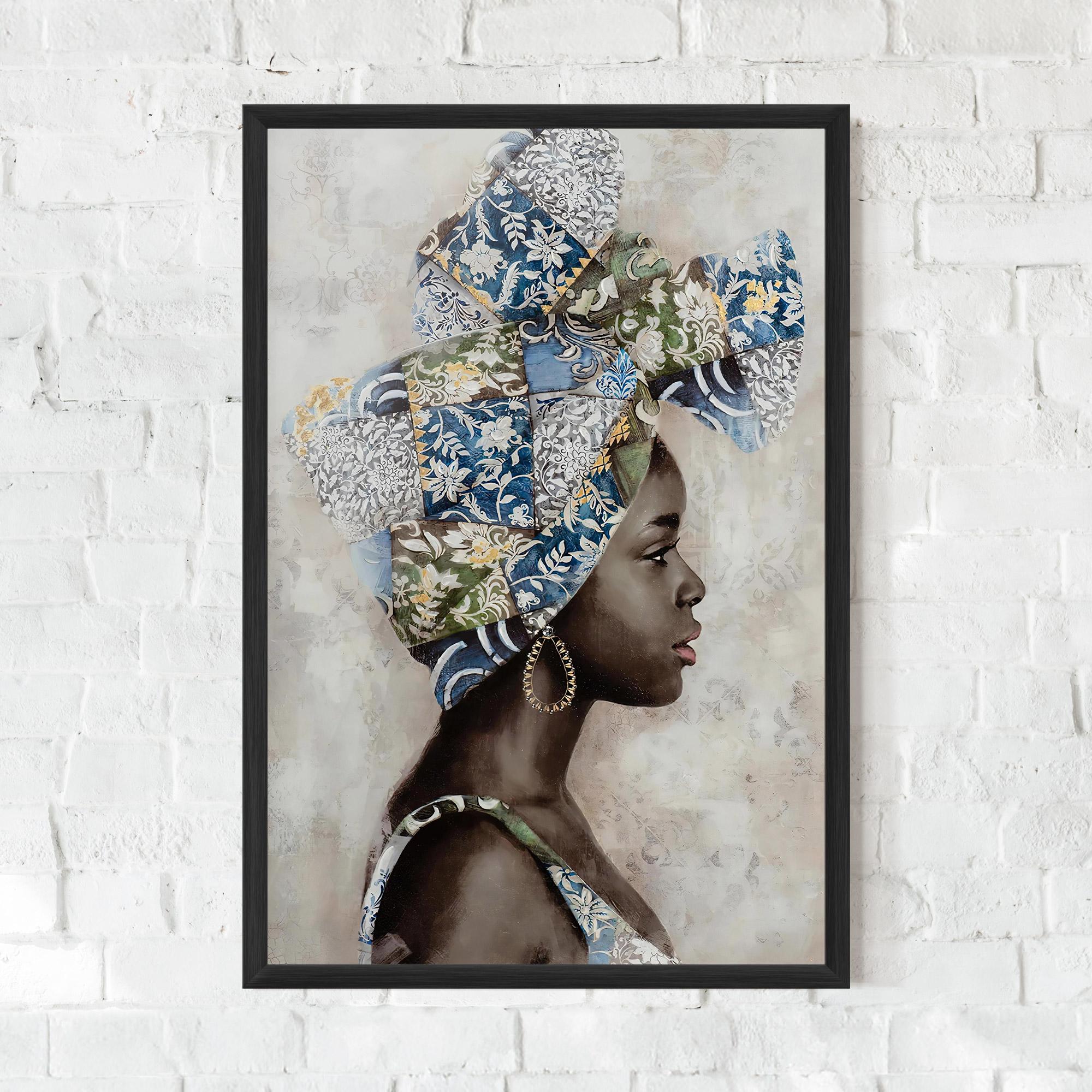 Plakat w Ramie Taraji mockup 0