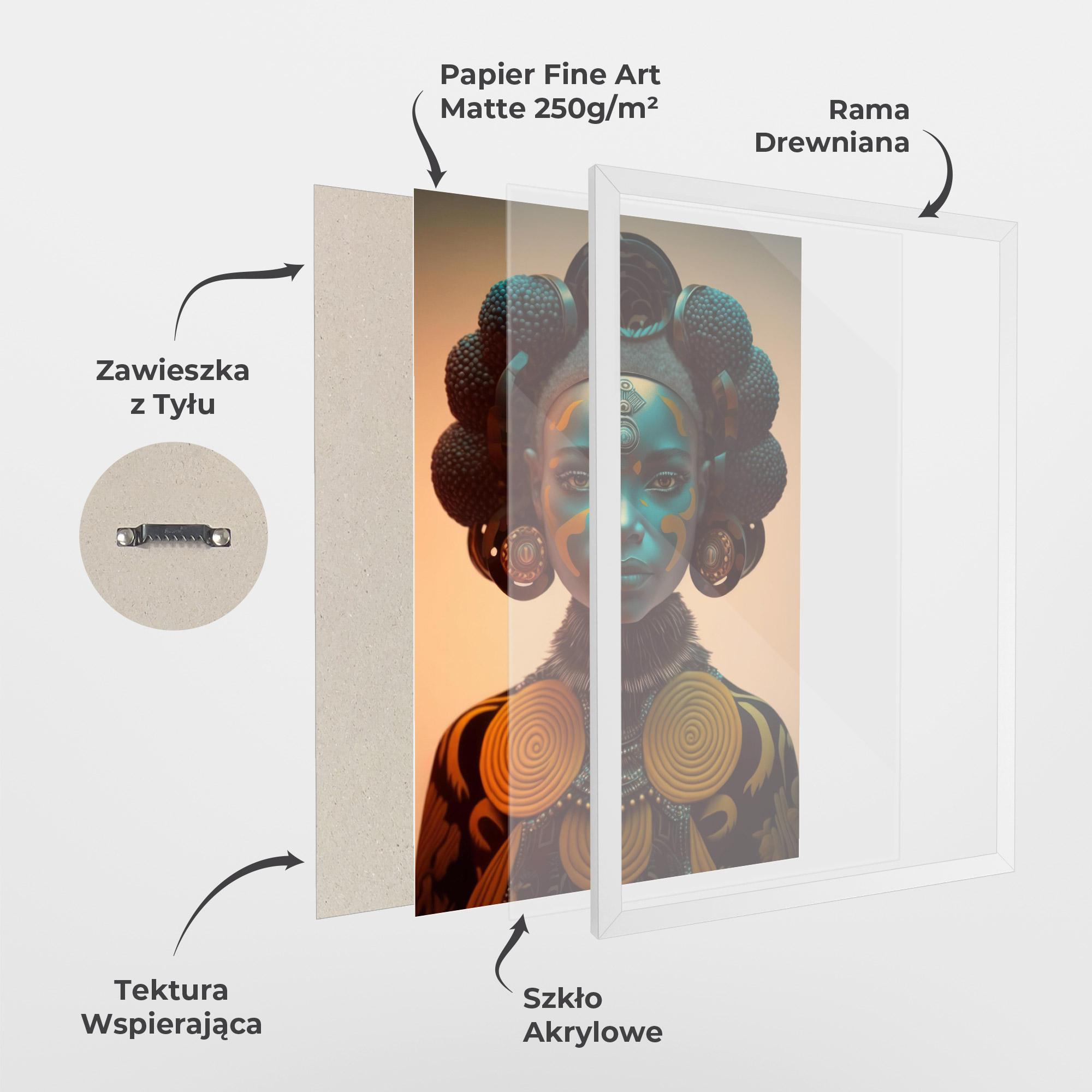 Plakat w Ramie Extravagant Clothing mockup 1