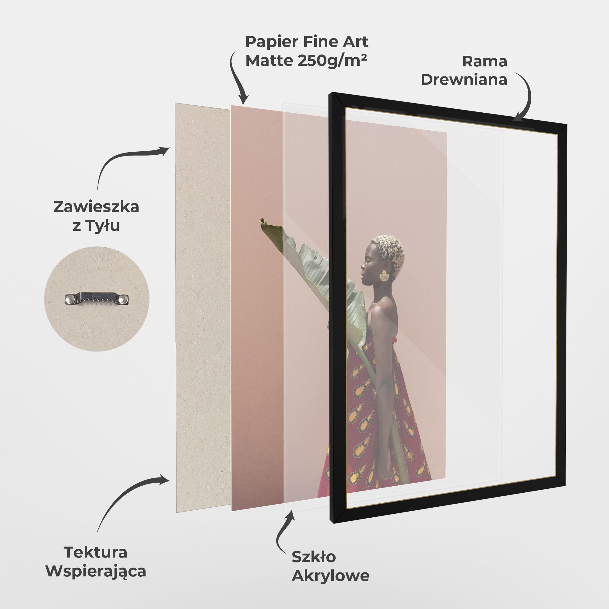 Plakat w Ramie Outdoors Fashion mockup 1