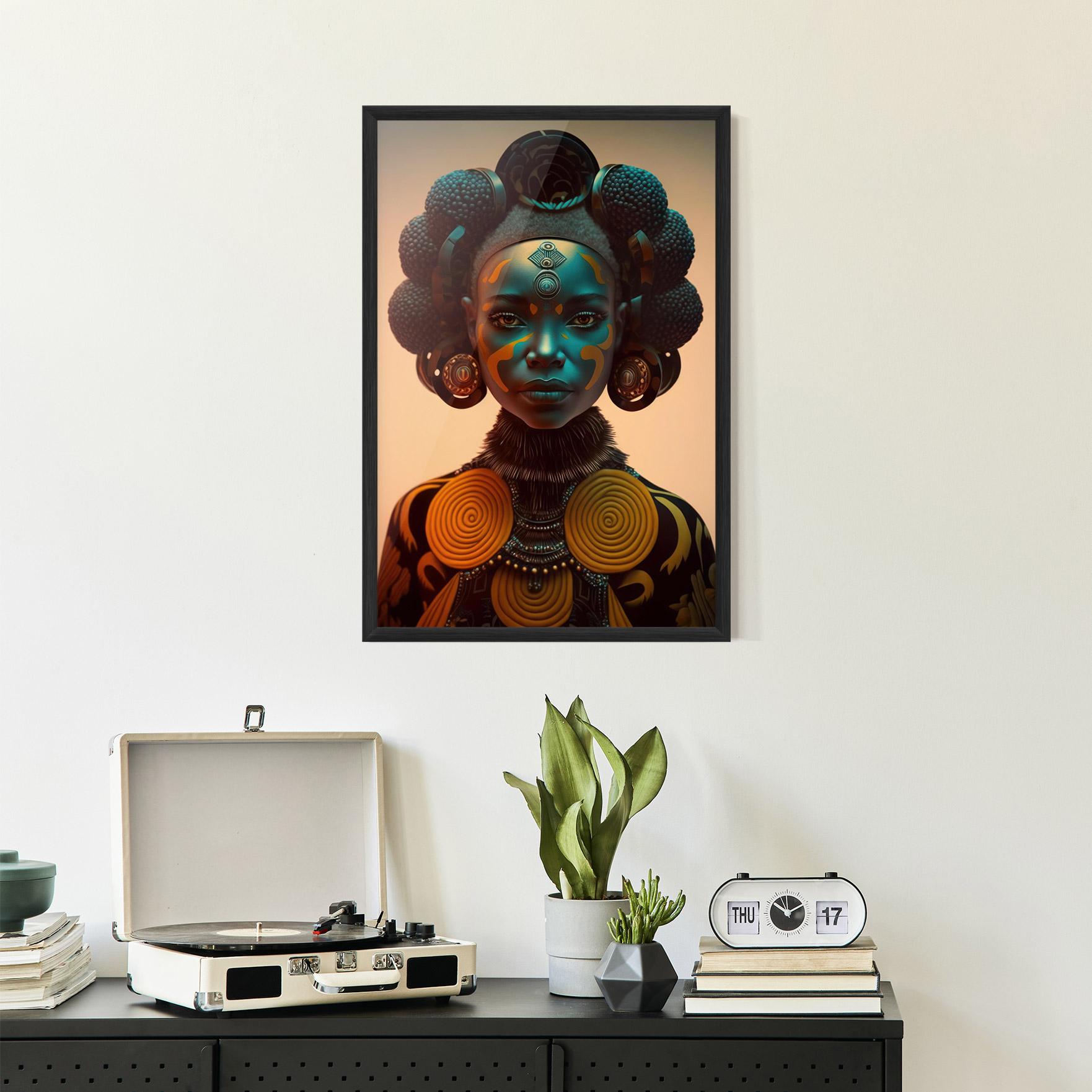 Plakat w Ramie Extravagant Clothing mockup 2