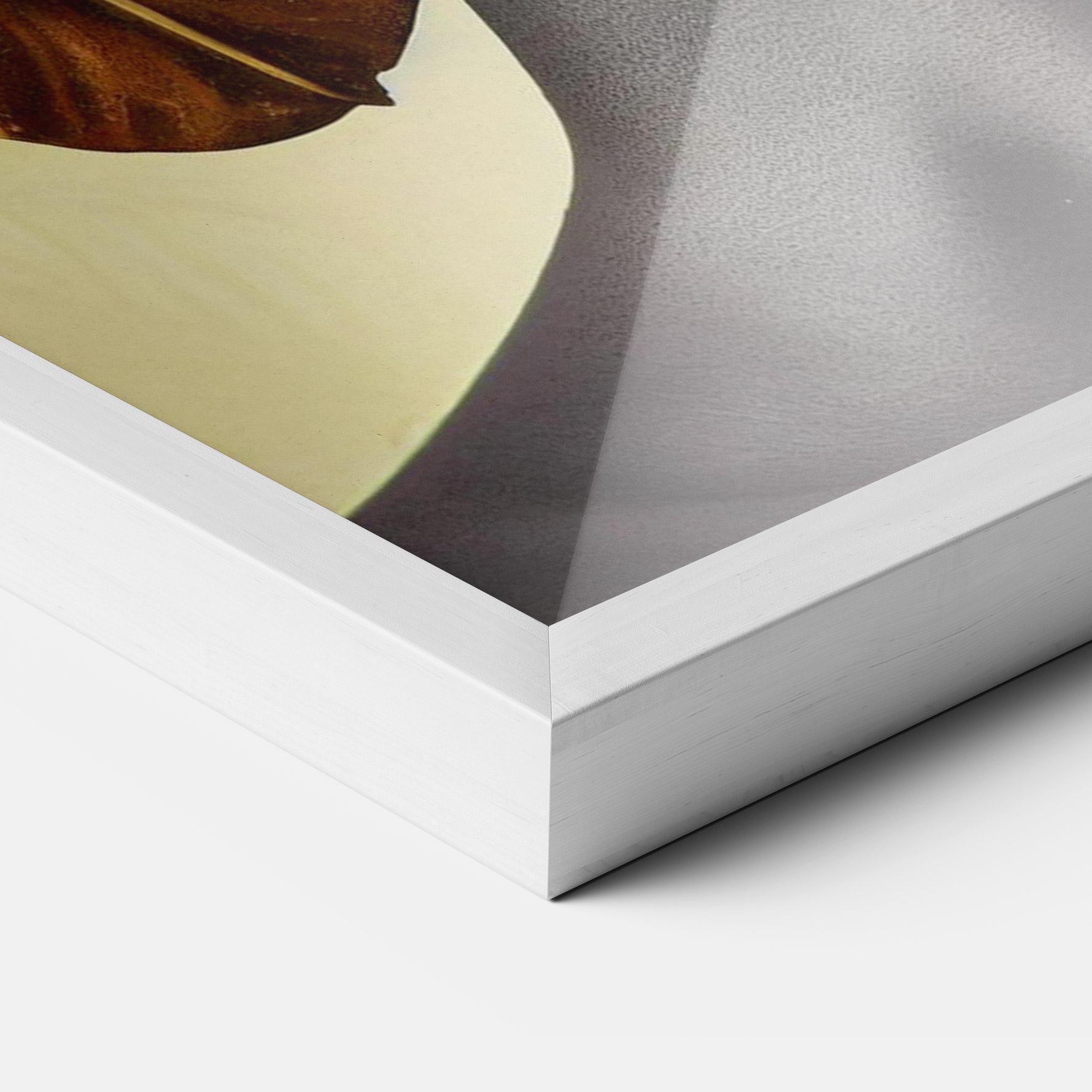 Plakat w Ramie Leaf Woman mockup 3