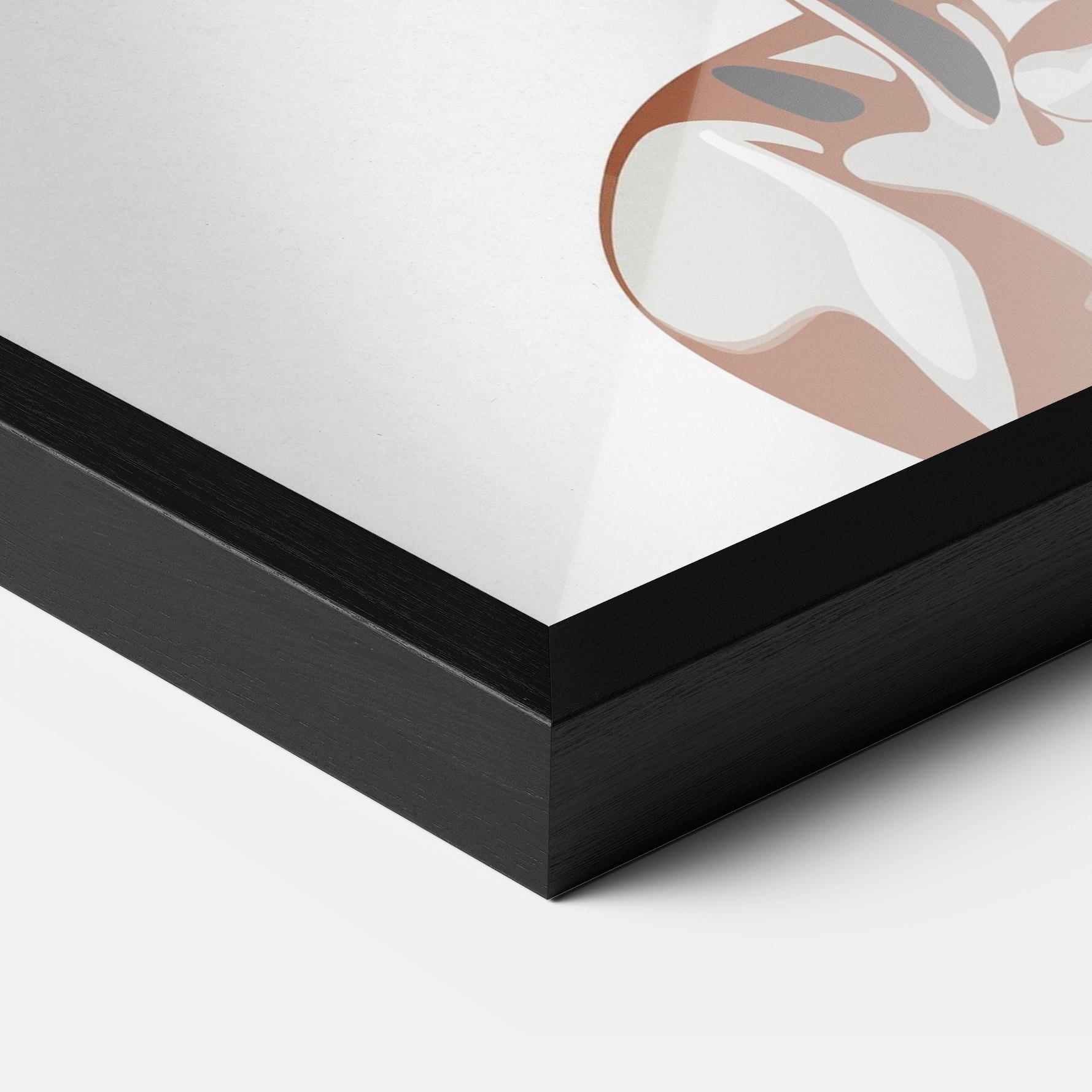 Plakat w Ramie Black Pretty Woman mockup 3