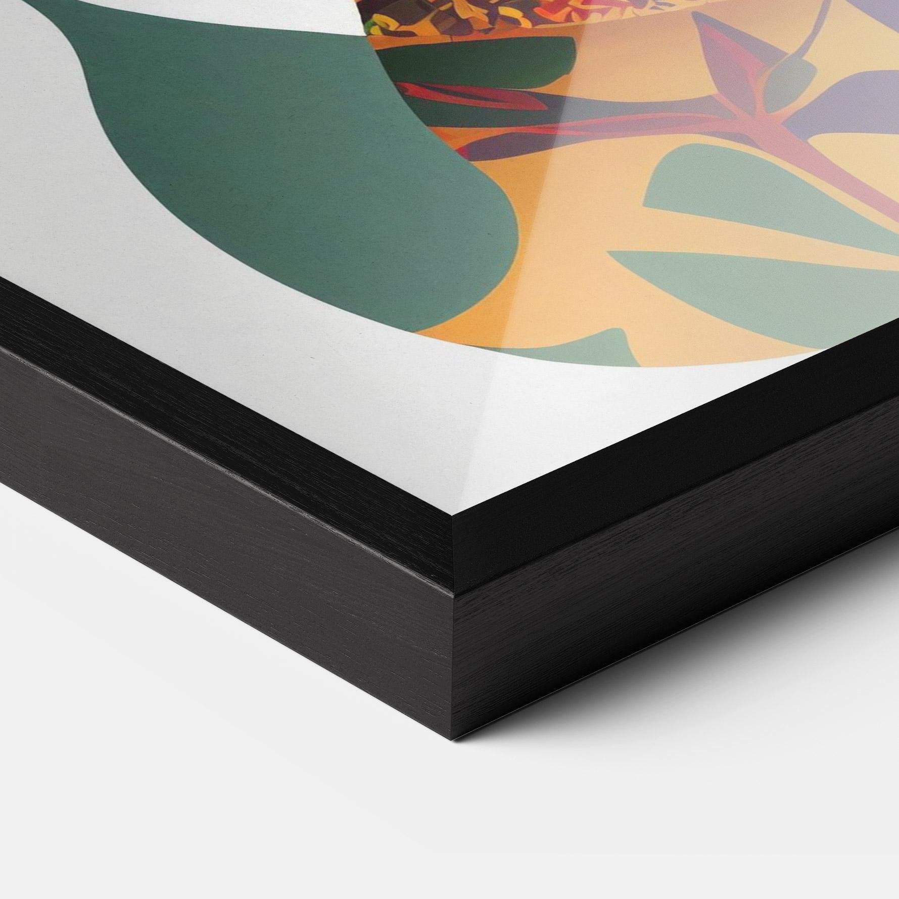 Plakat w Ramie Colorful African mockup 3