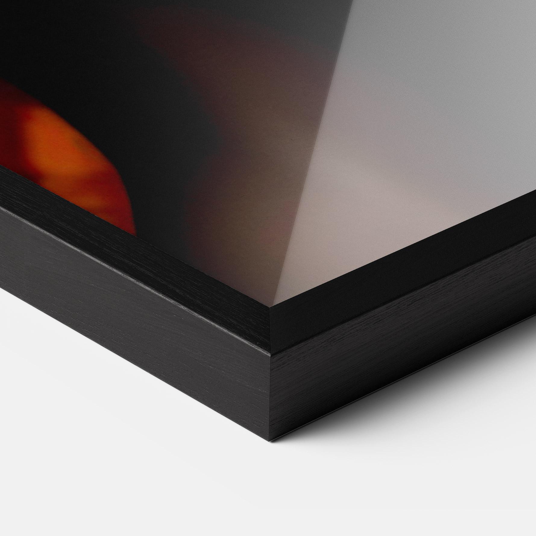 Plakat w Ramie Orange Makeup Woman mockup 3