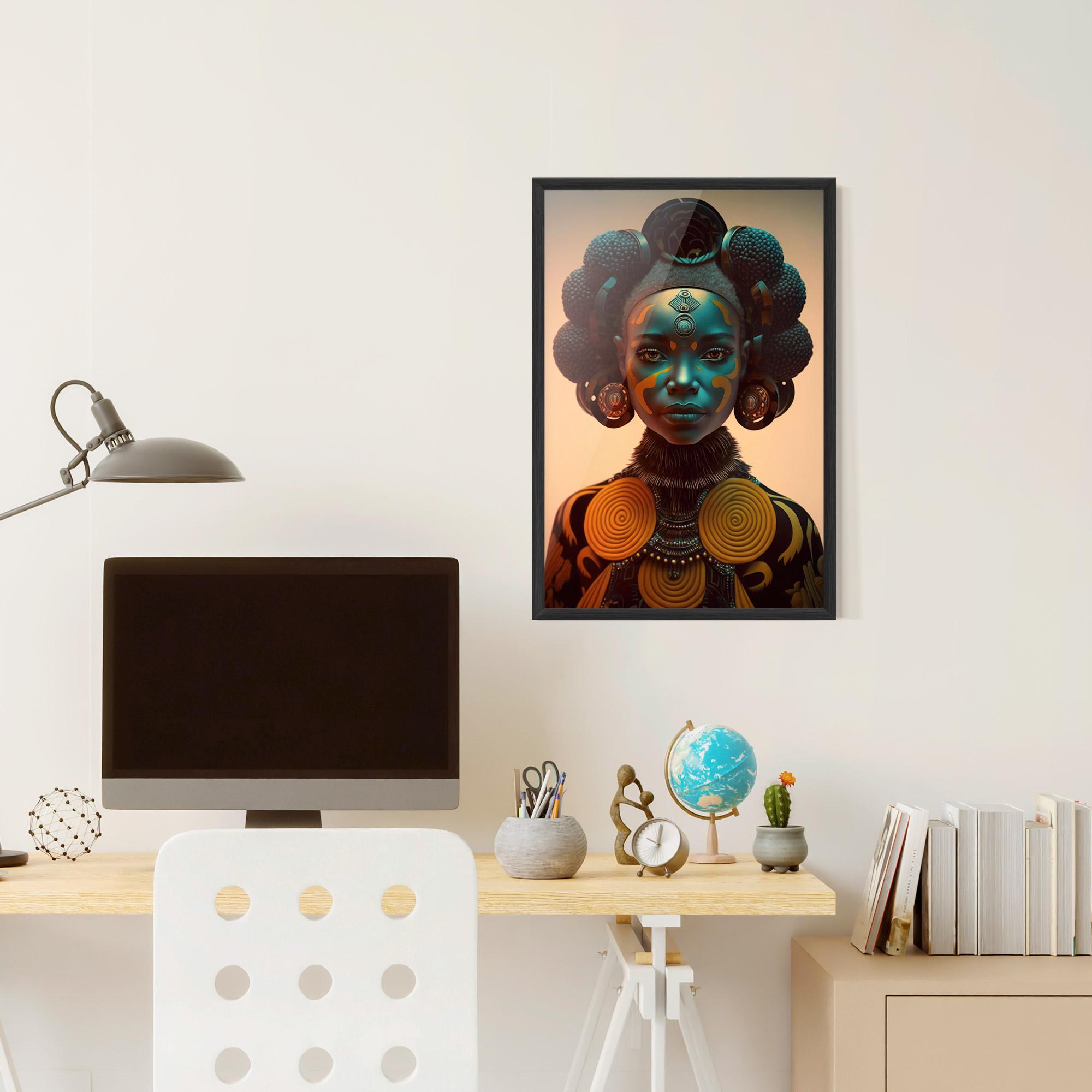 Plakat w Ramie Extravagant Clothing mockup 6