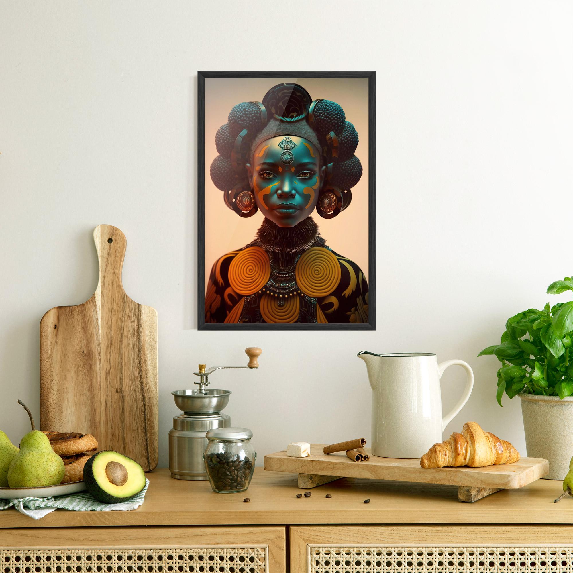 Plakat w Ramie Extravagant Clothing mockup 8