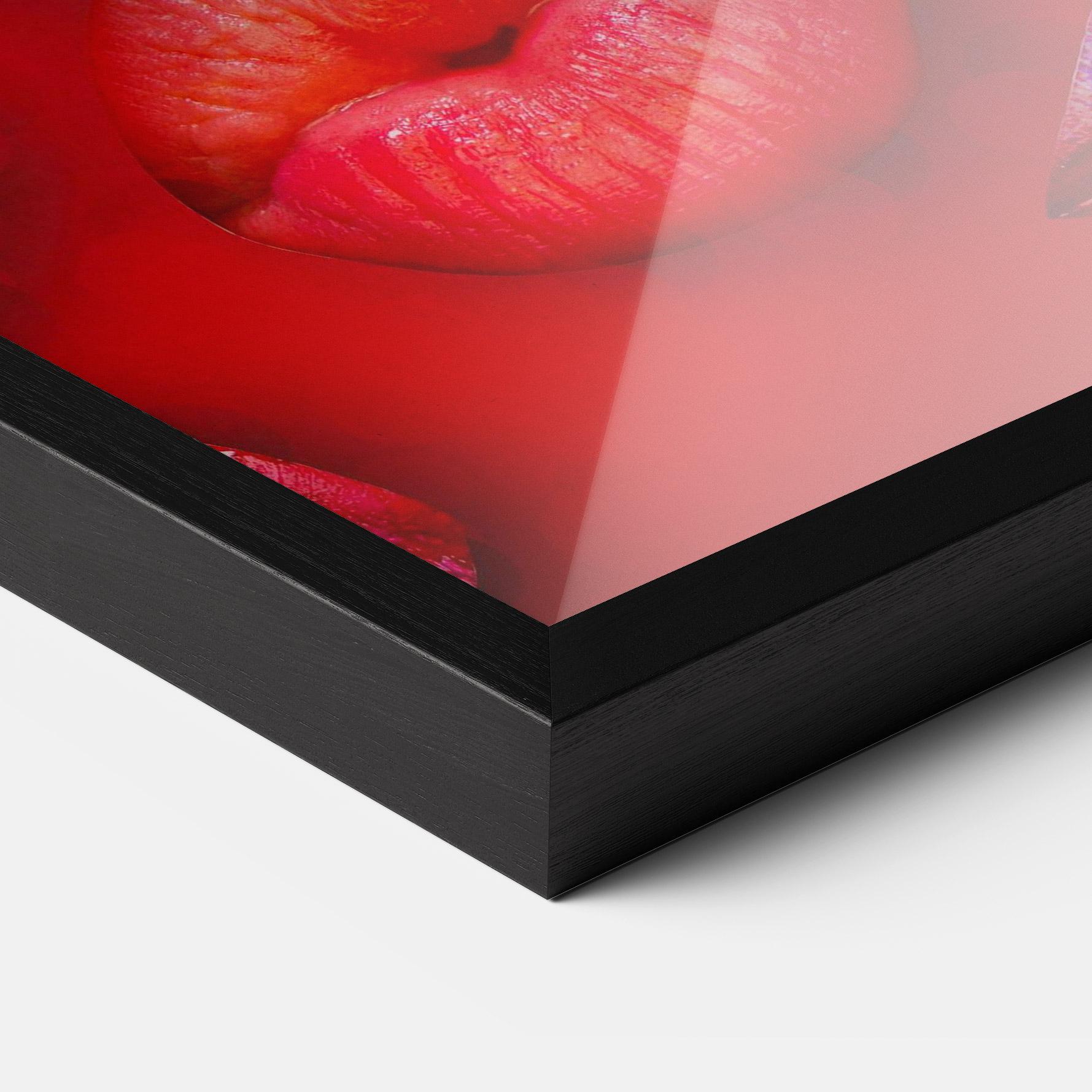 Plakat w Ramie Big Tongue Collage mockup 3