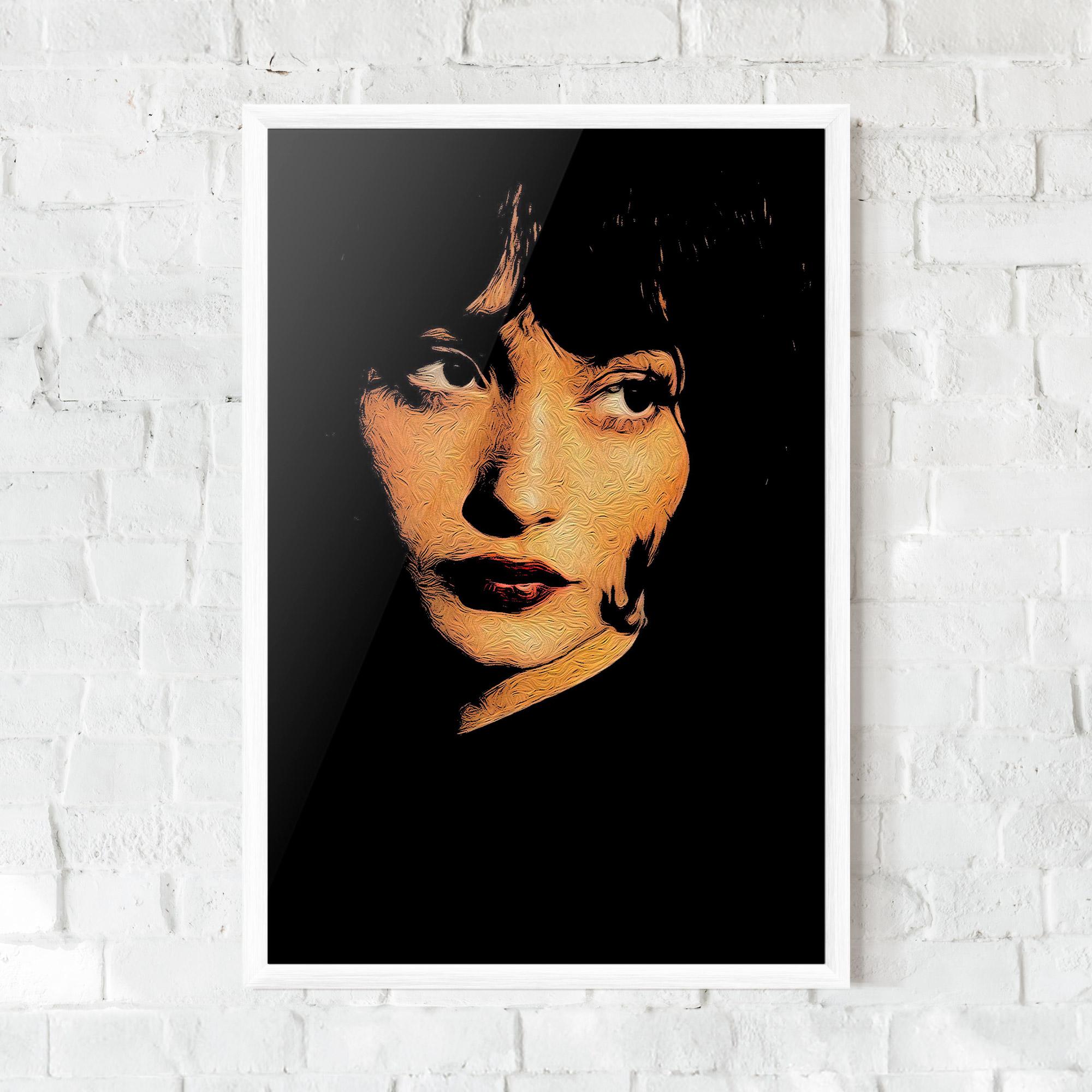 Plakat w Ramie Light Portrait mockup 0