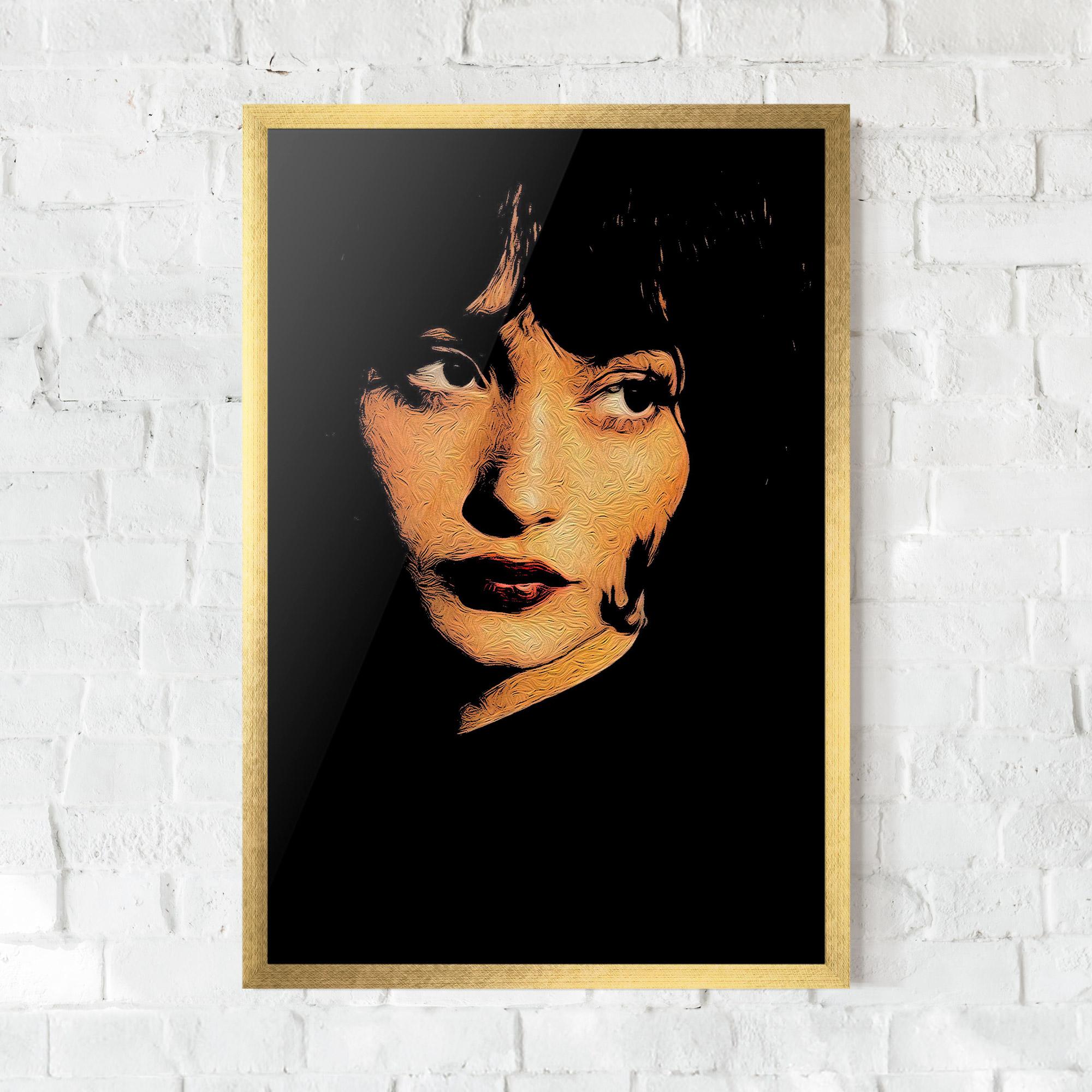 Plakat w Ramie Light Portrait mockup 0