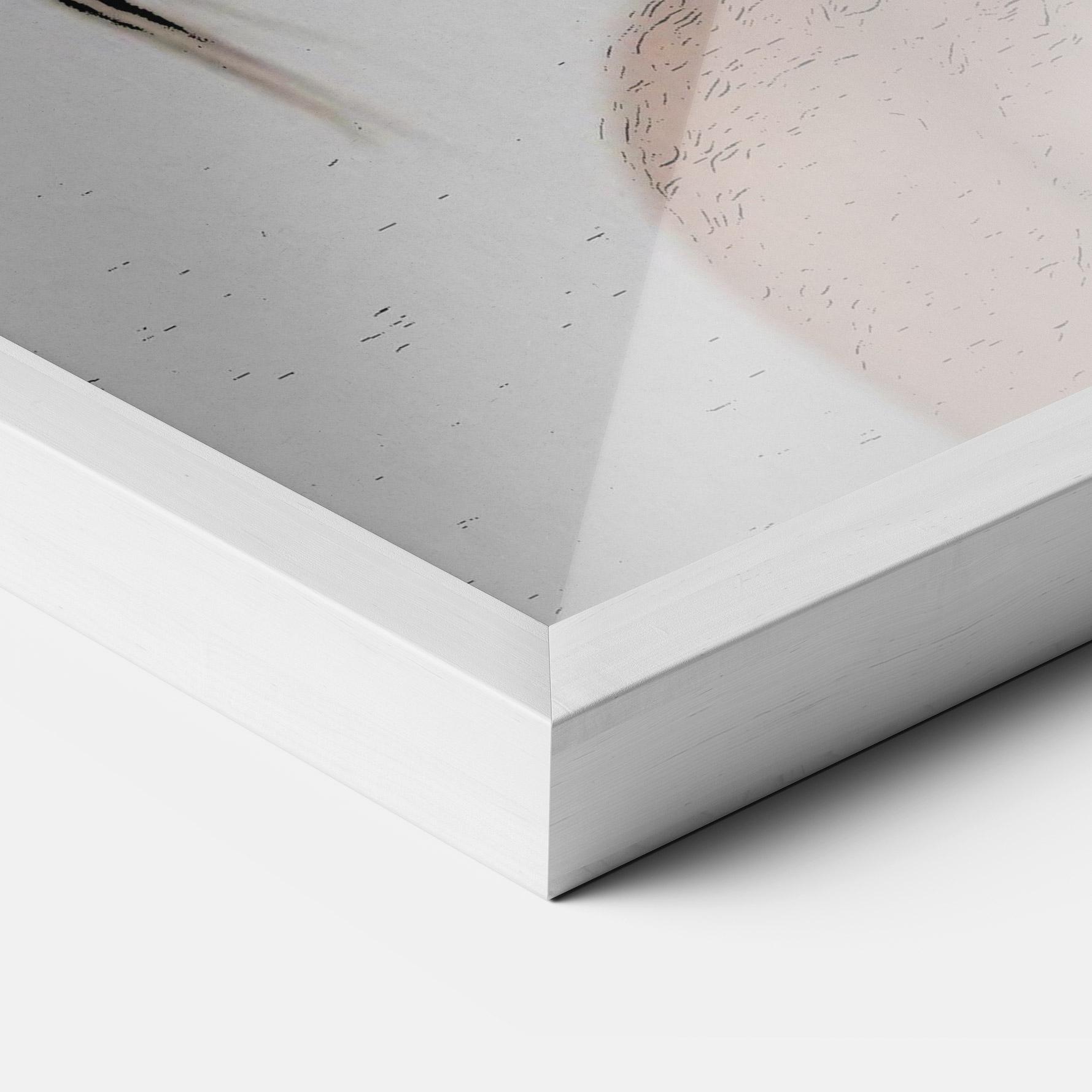 Plakat w Ramie Big Eyes Portrait mockup 3