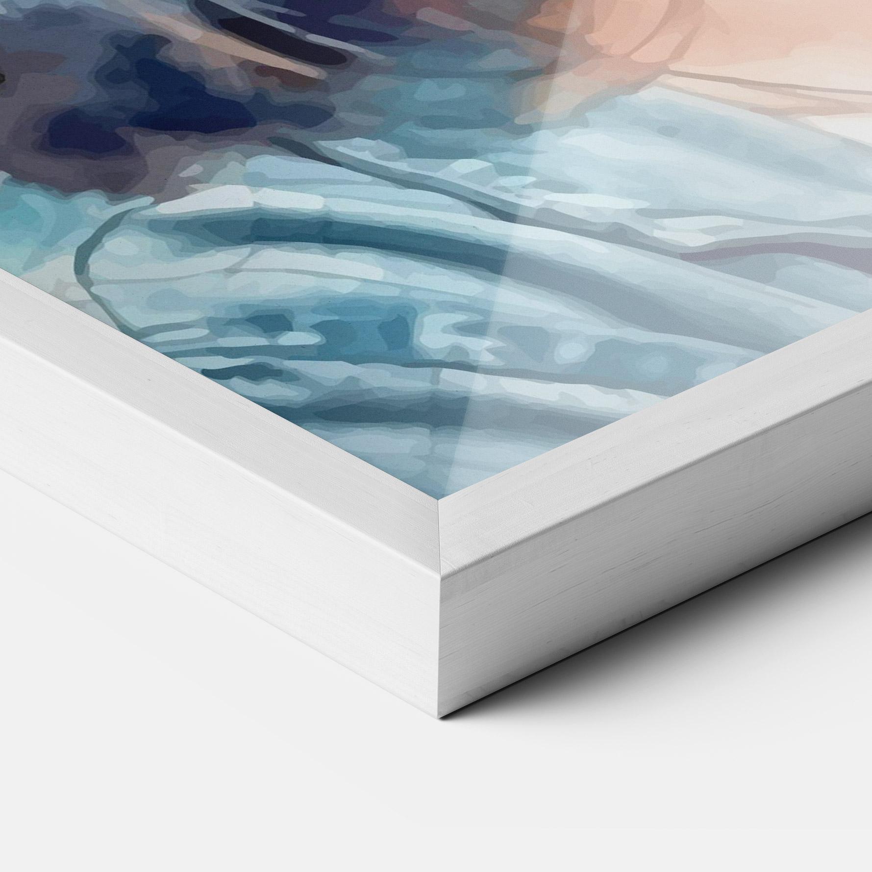 Plakat w Ramie Hat Portrait Girl mockup 3