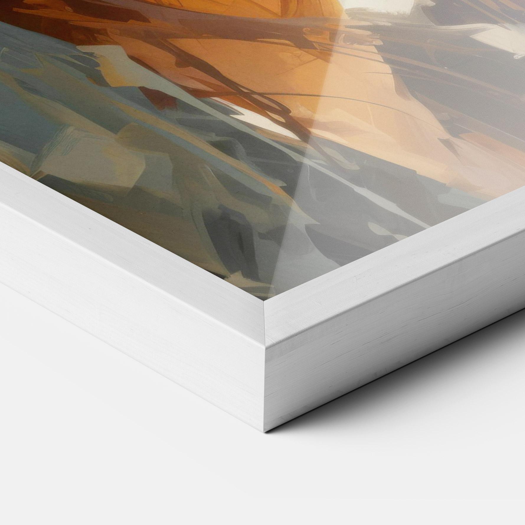 Plakat w Ramie Pretty Woman Portrait mockup 3