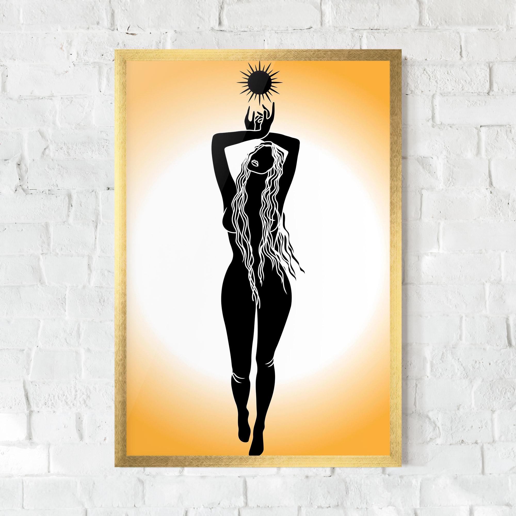 Plakat w Ramie Mistic Woman mockup 0