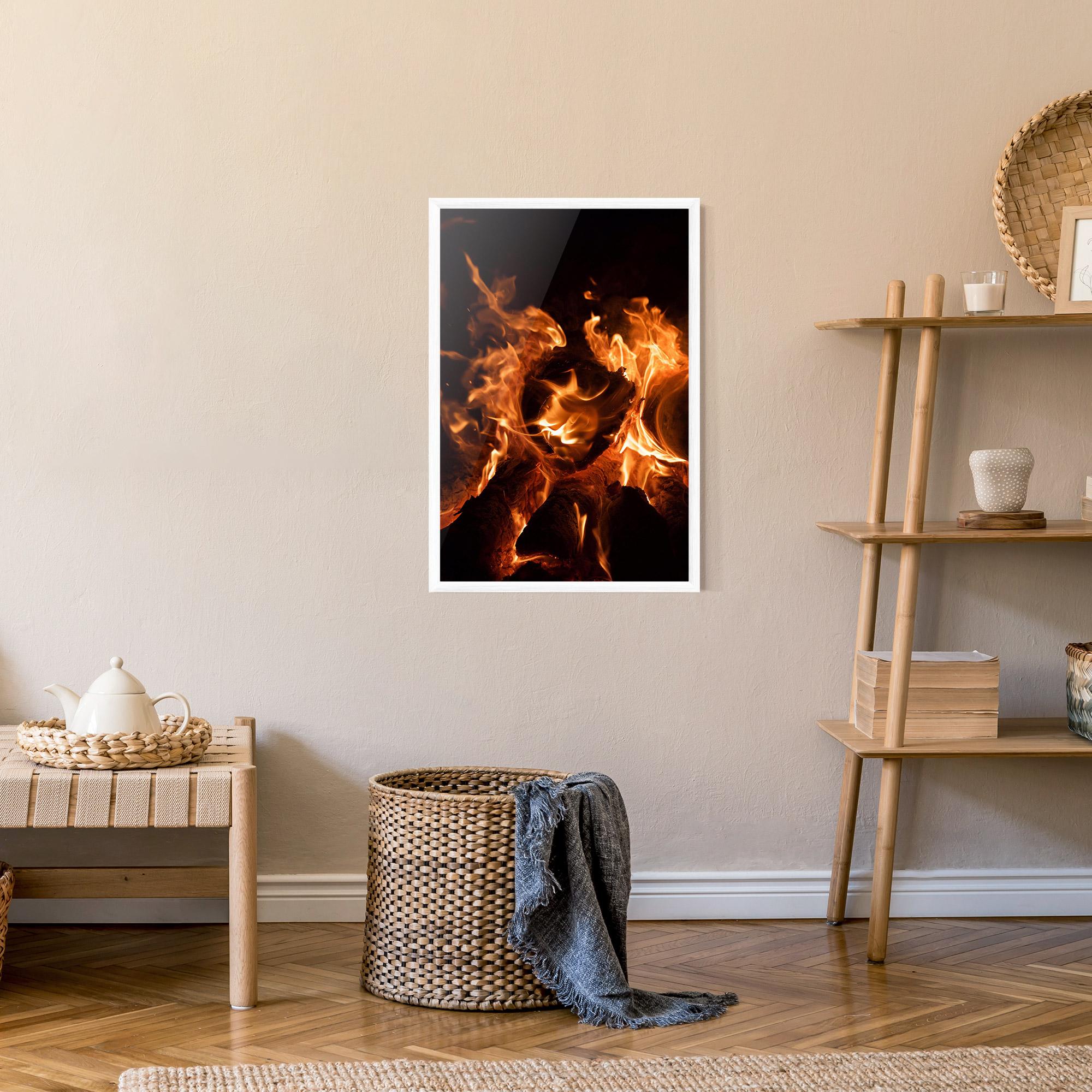 Plakat w Ramie Eternal Flame mockup 9