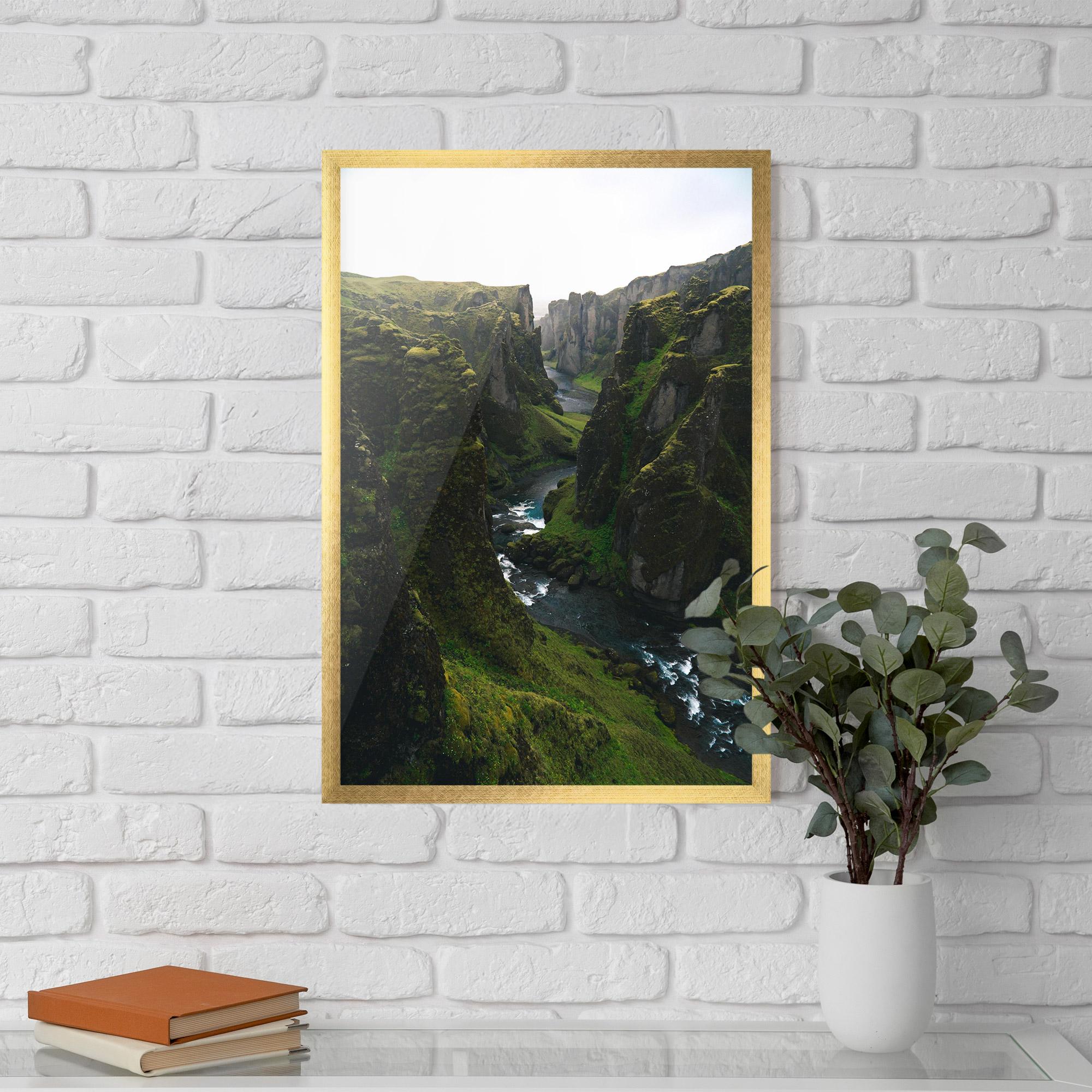 Plakat w Ramie Green Beautiful View mockup 5