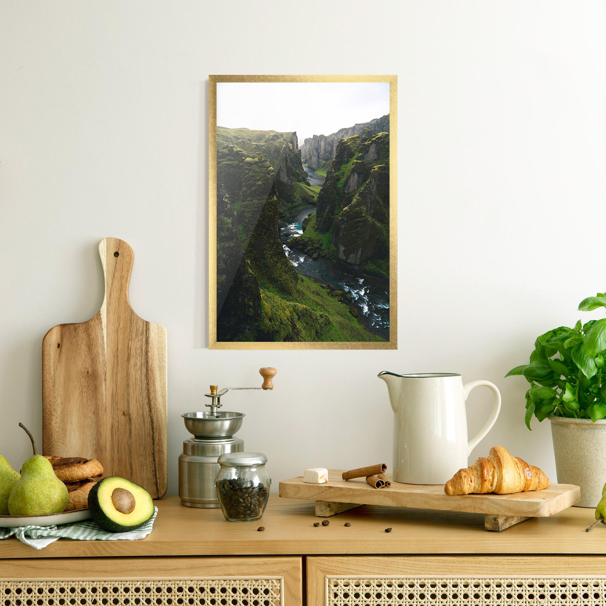 Plakat w Ramie Green Beautiful View mockup 8