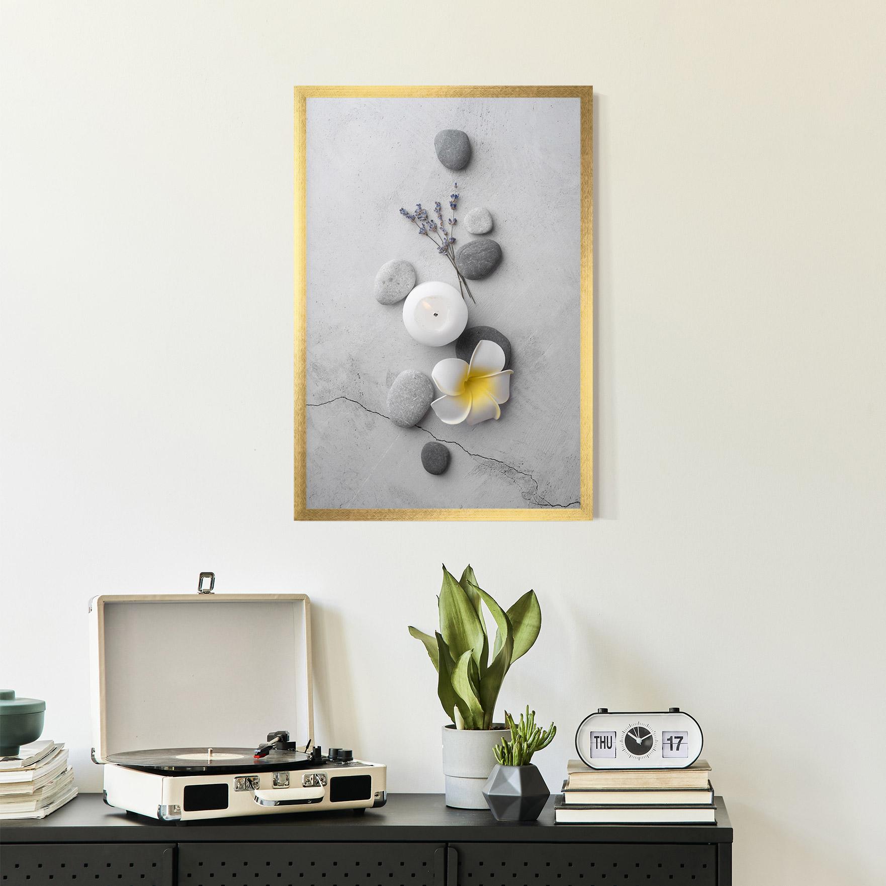 Plakat w Ramie Feng Shui Stones mockup 2