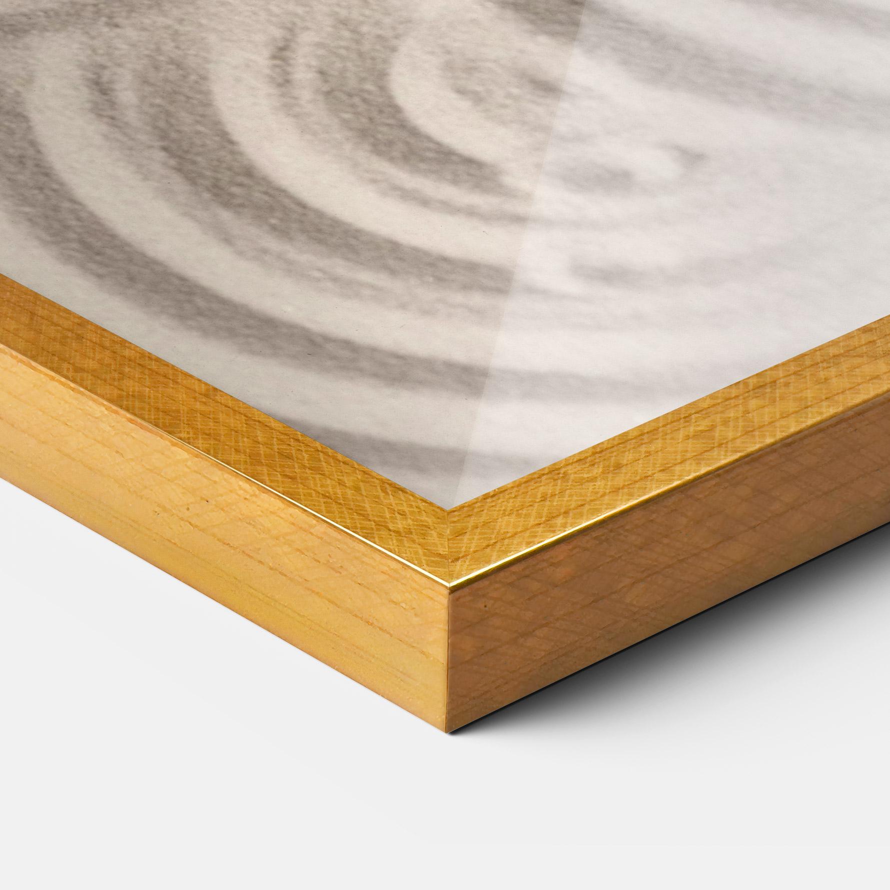 Plakat w Ramie Smooth Lines Stones mockup 3