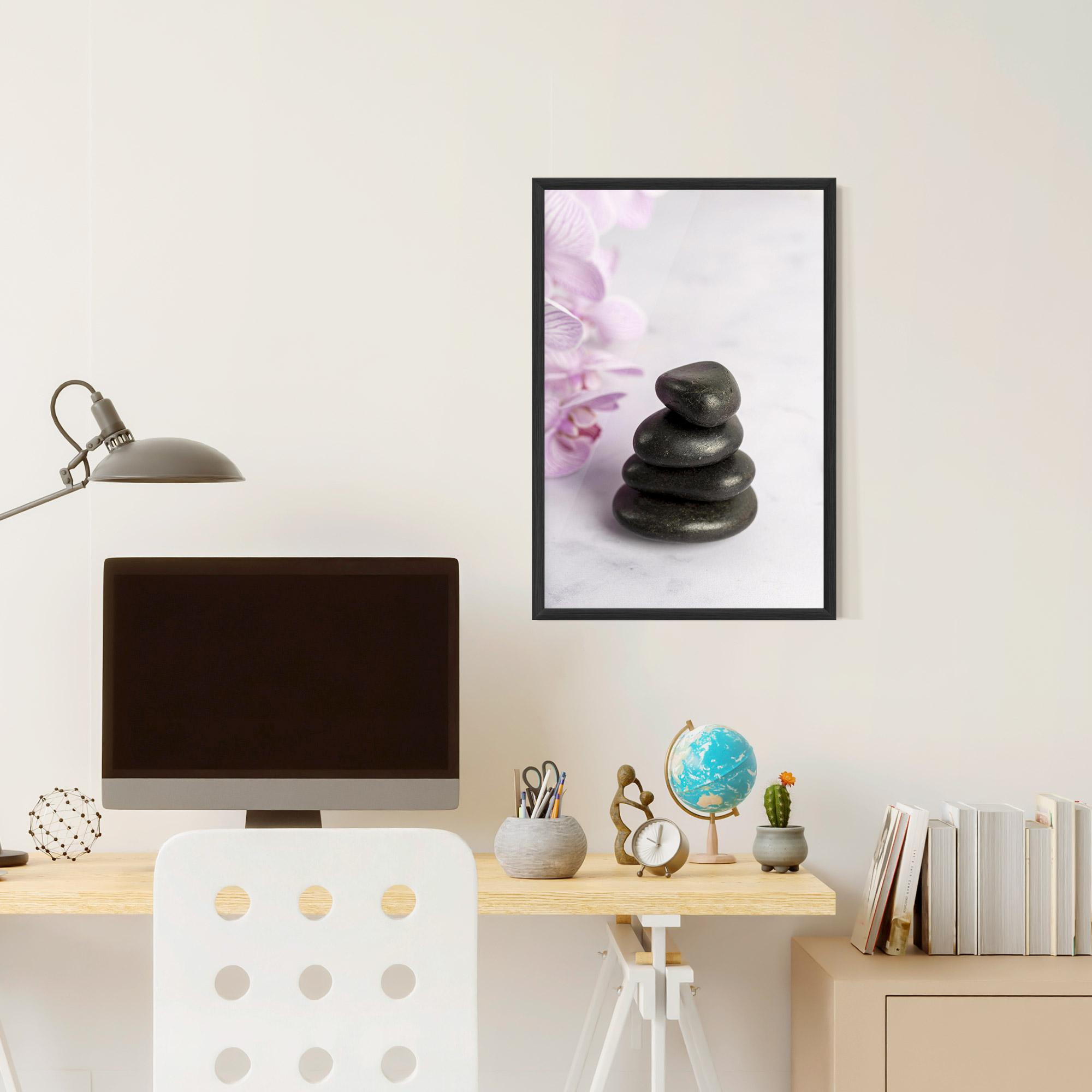 Plakat w Ramie Small Stones mockup 6