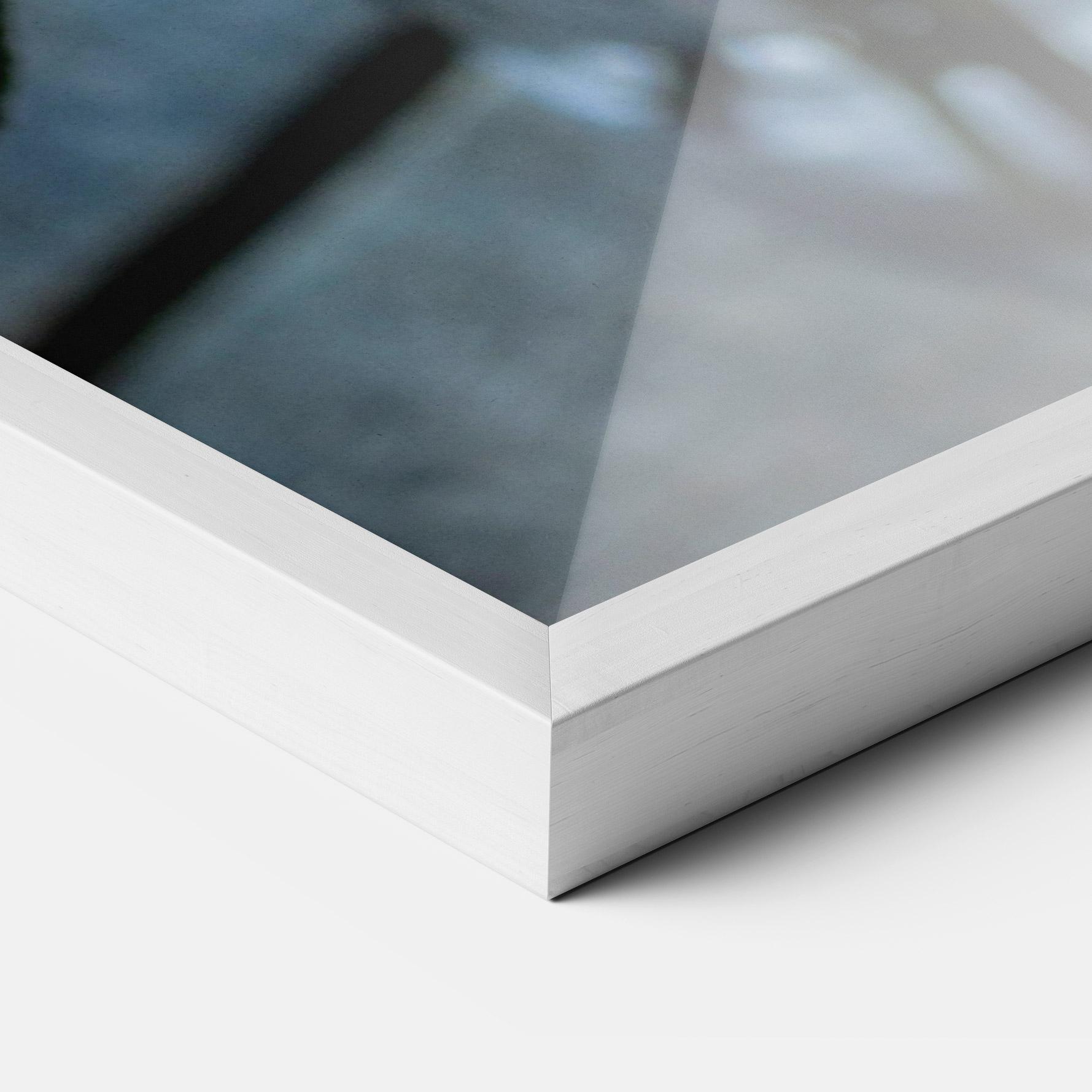 Plakat w Ramie Red Orange Roses Bouquet mockup 3