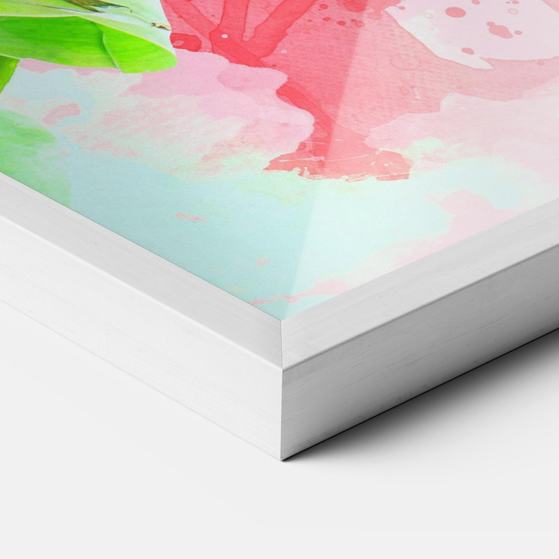 Plakat w Ramie Red Tulips Bouquet mockup 3