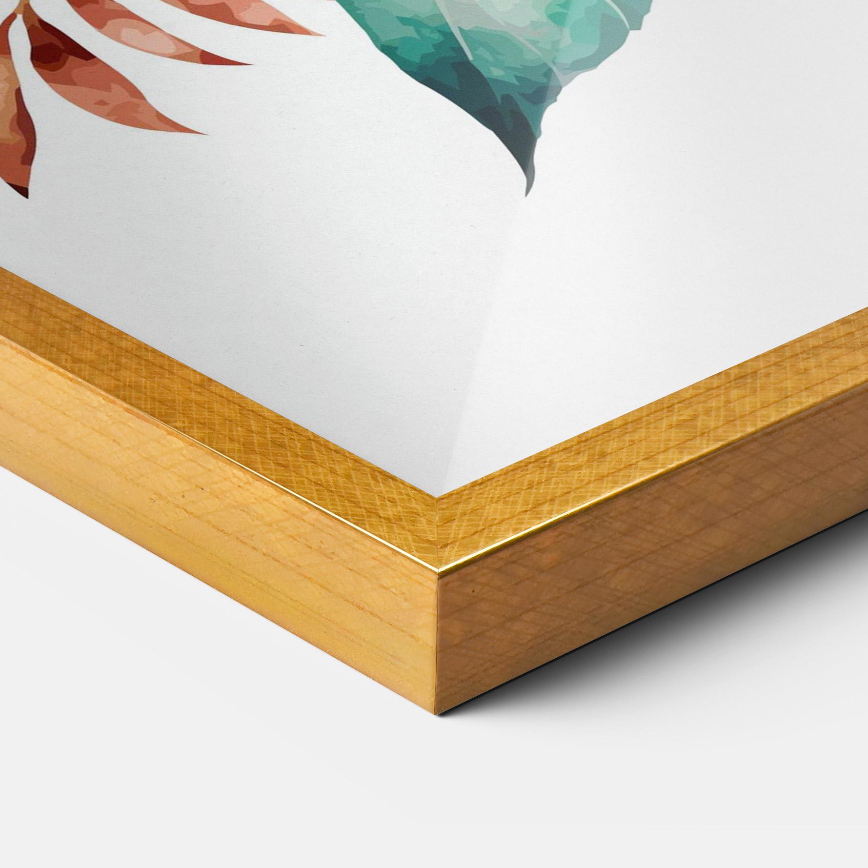 Plakat w Ramie Bouquet Of Pink Roses mockup 3