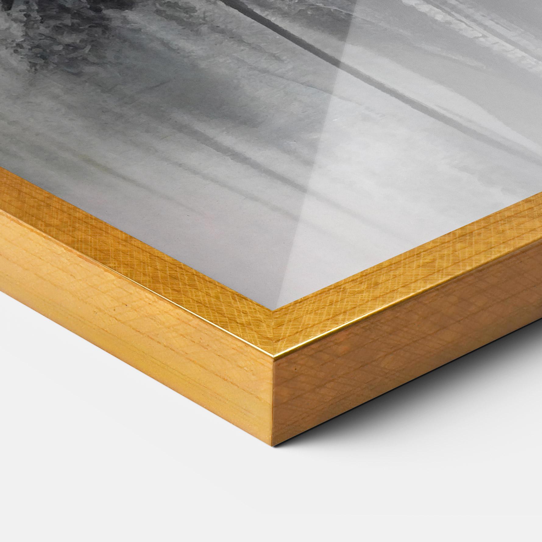 Plakat w Ramie Bouquet Painting mockup 3