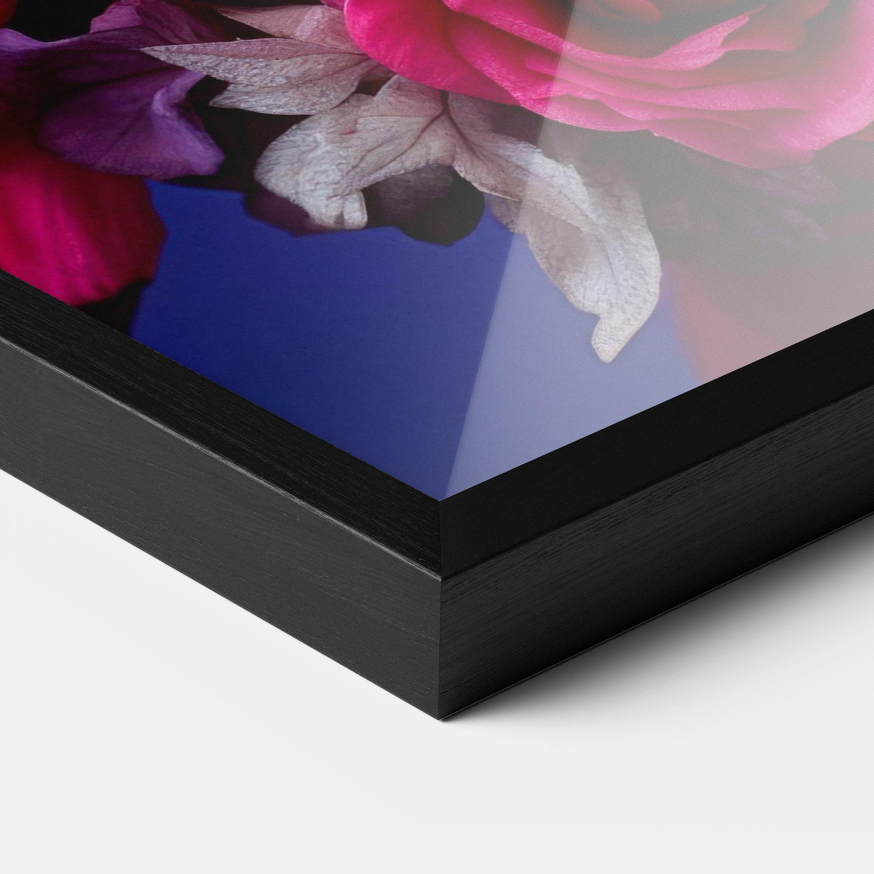 Plakat w Ramie Purple Pretty Flowers mockup 3