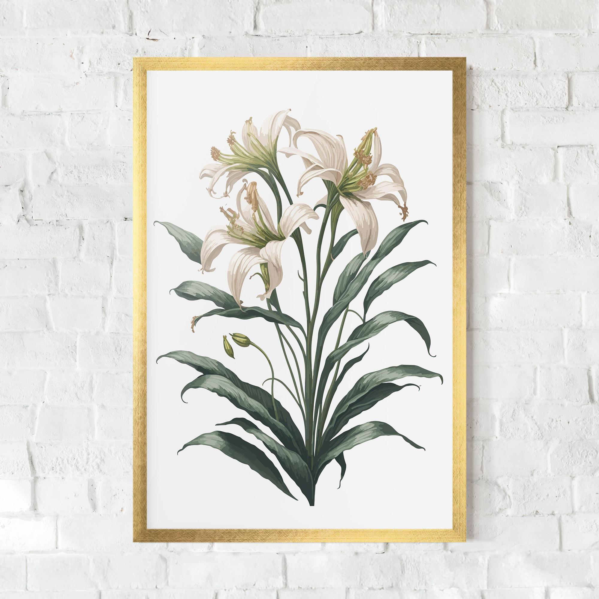 Plakat w Ramie Columbia Lily mockup 0