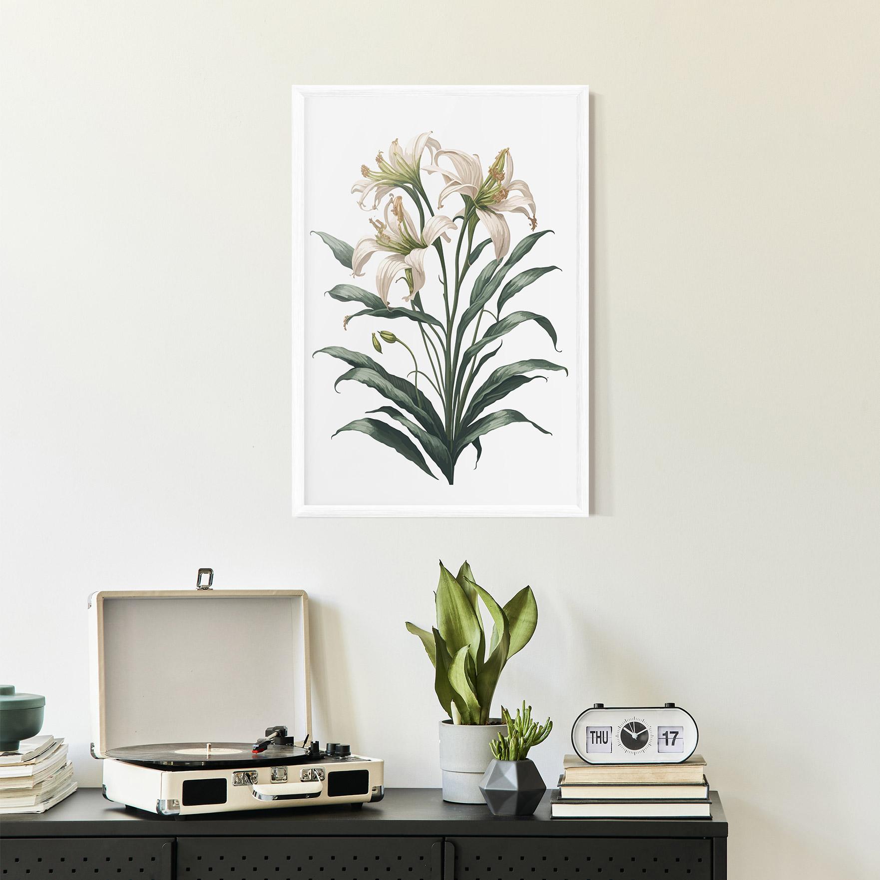 Plakat w Ramie Columbia Lily mockup 2